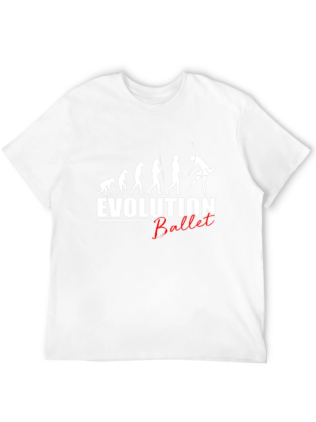 Evolution of Ballet Black T-Shirt