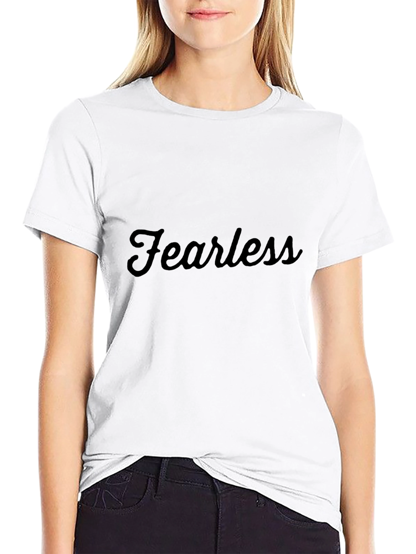 Fearless Black T-Shirt - Classic & Comfortable