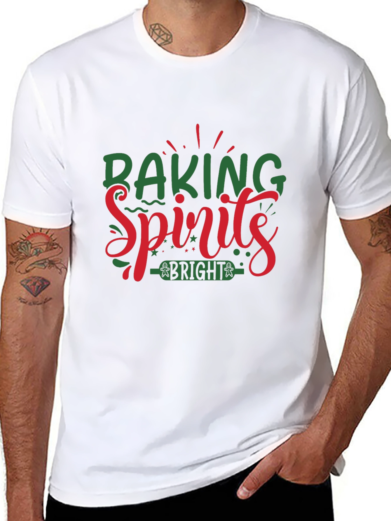 Baking Spirits Bright Holiday T-Shirt