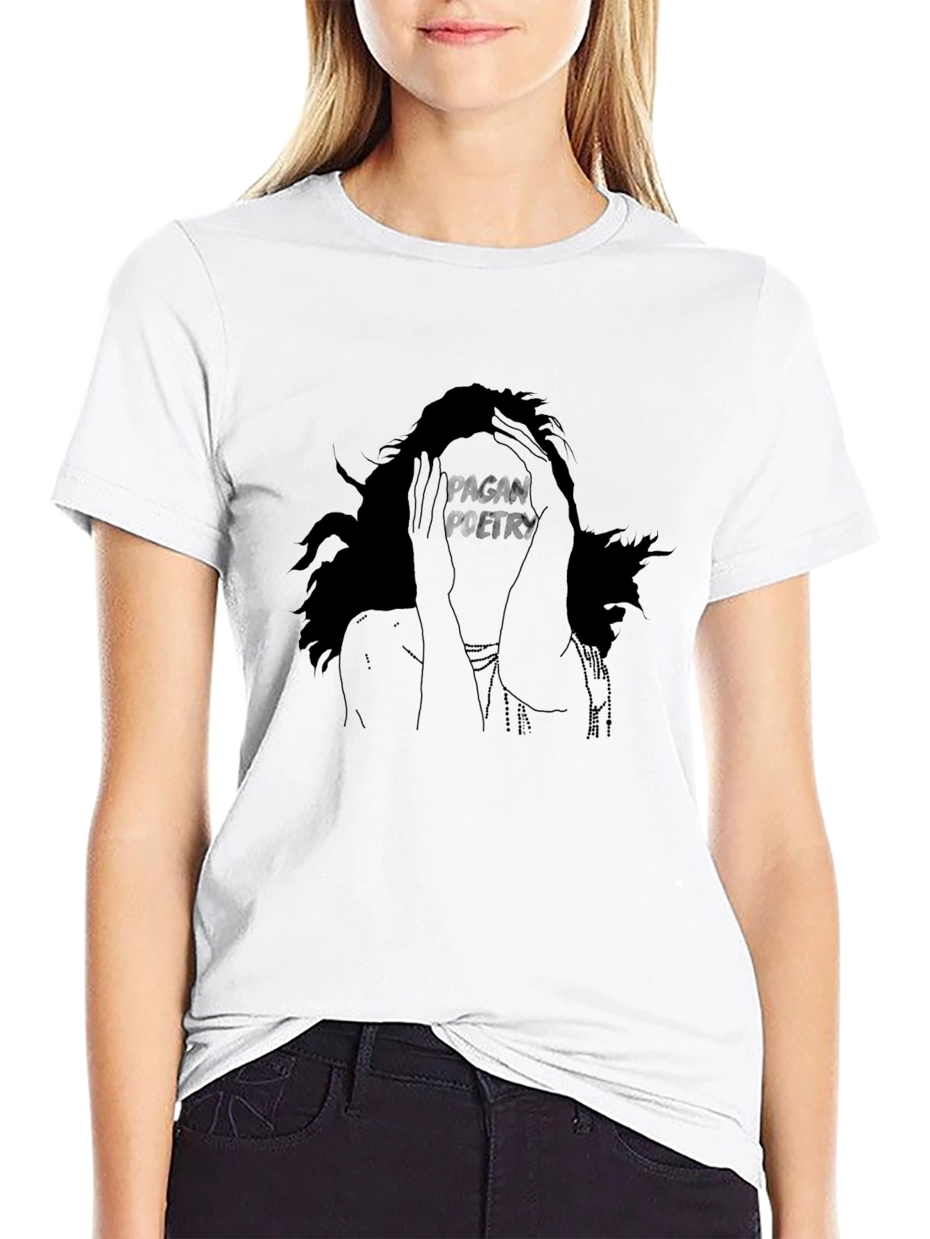 Pagan Poetry Graphic Tee - Soft Black Unisex T-Shirt