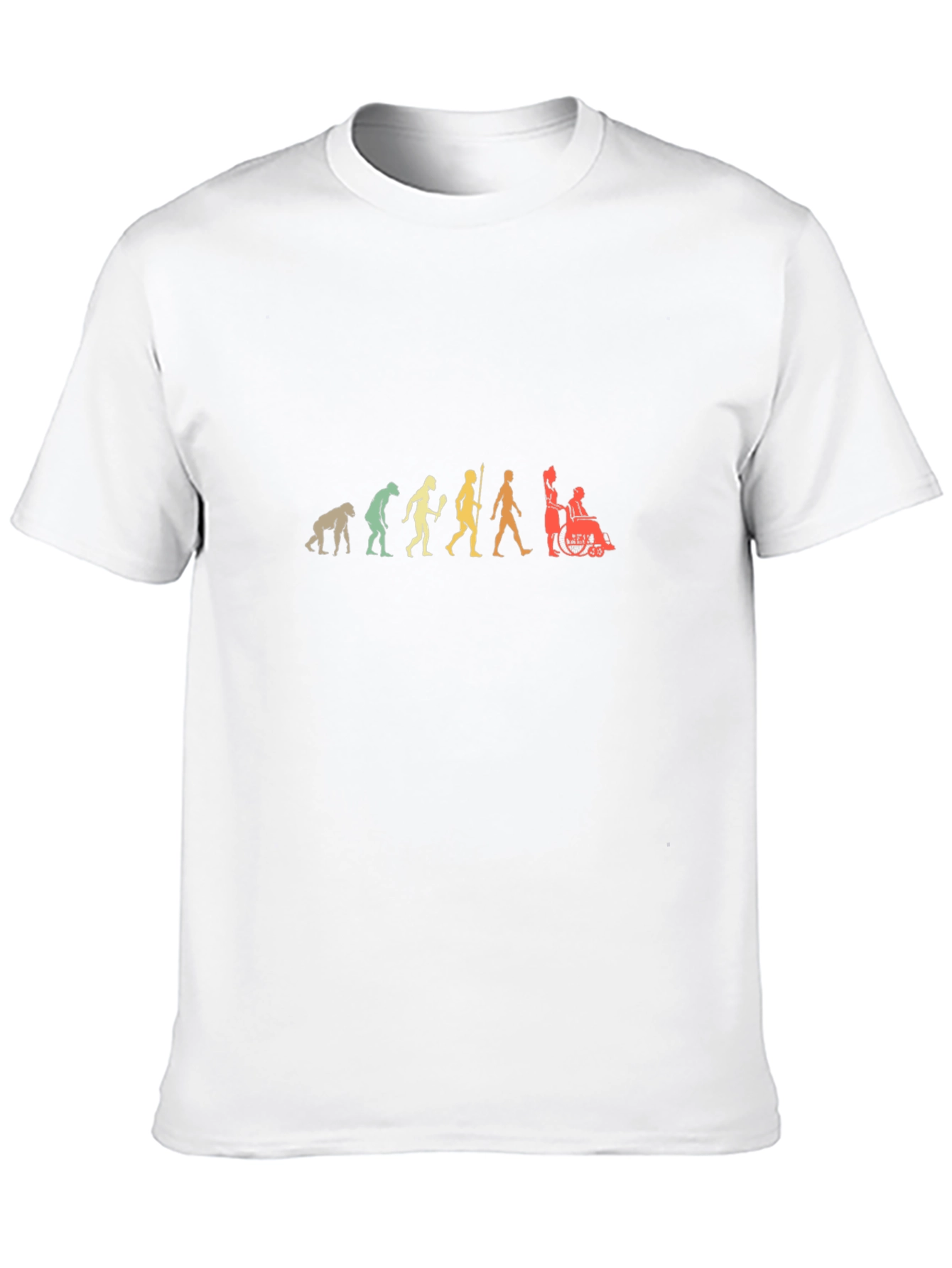 Evolution of Caregiver Black T-Shirt