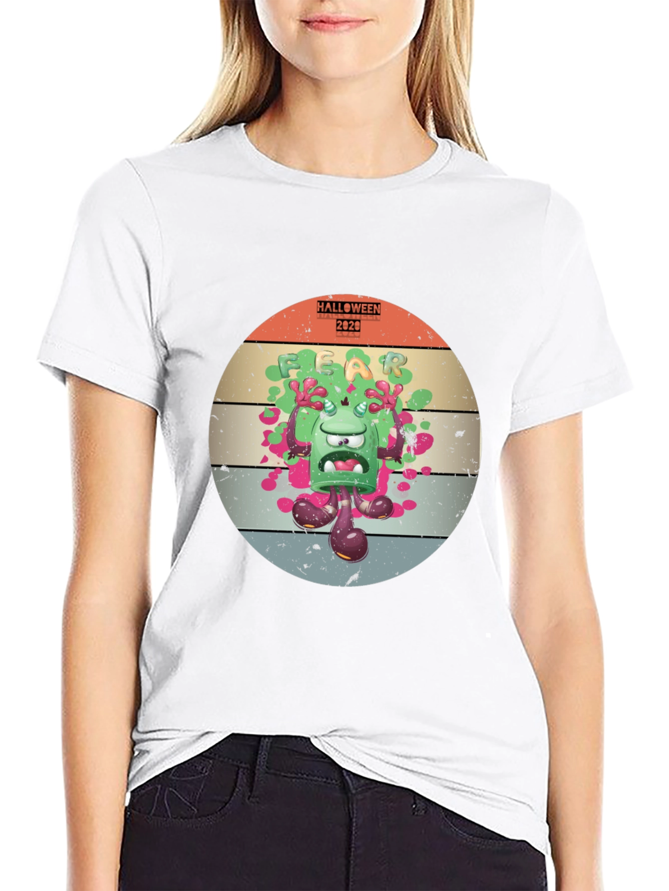 Halloween Fear Graphic Tee