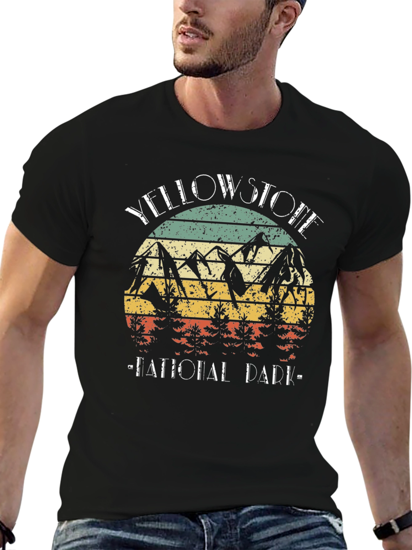 Yellowstone National Park Retro T-Shirt