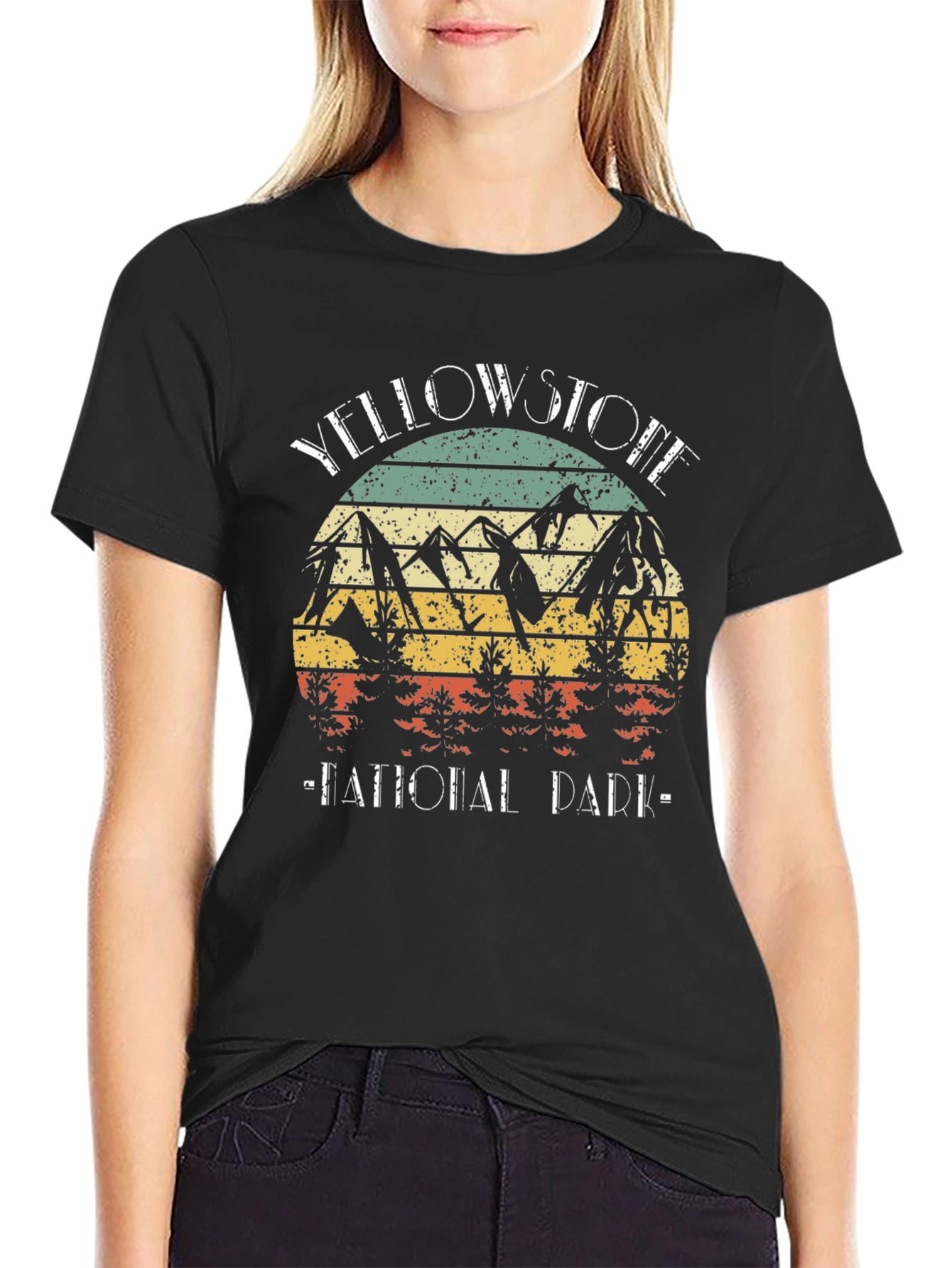 Yellowstone National Park Retro T-Shirt