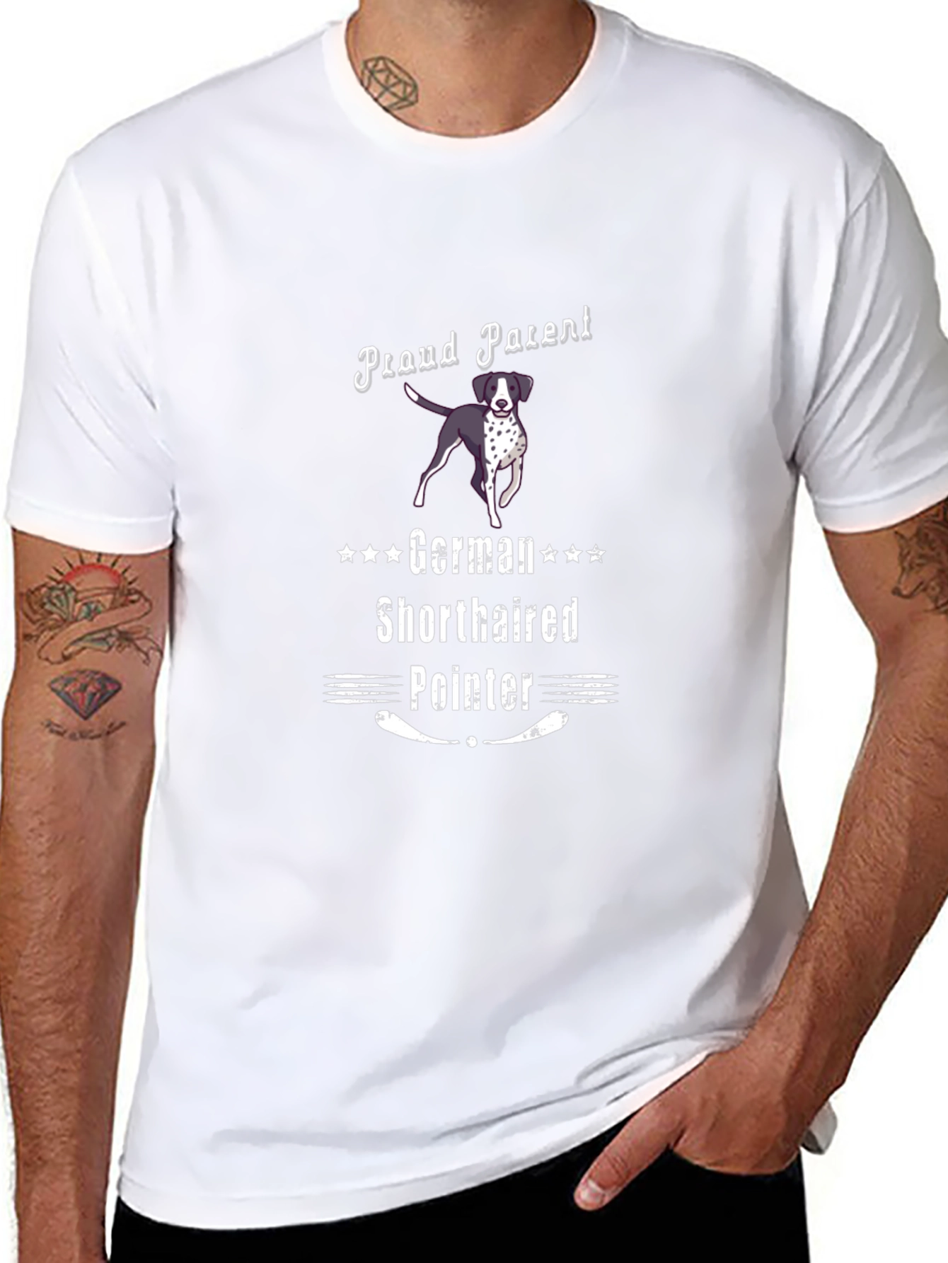 Proud German Shorthaired Pointer Parent T-Shirt
