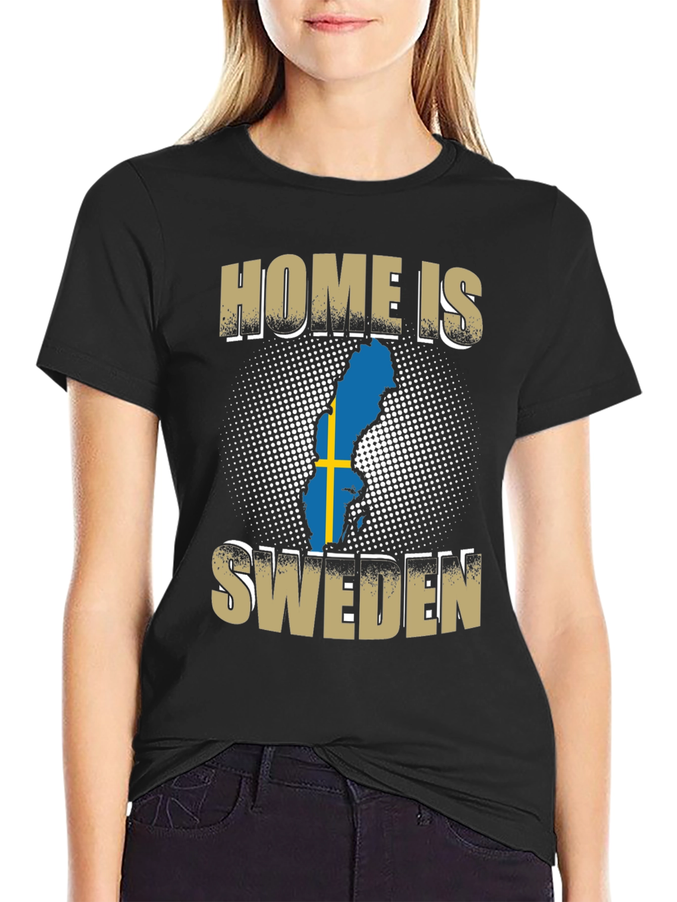 Sweden Pride T-Shirt | Home Is Sweden Tee