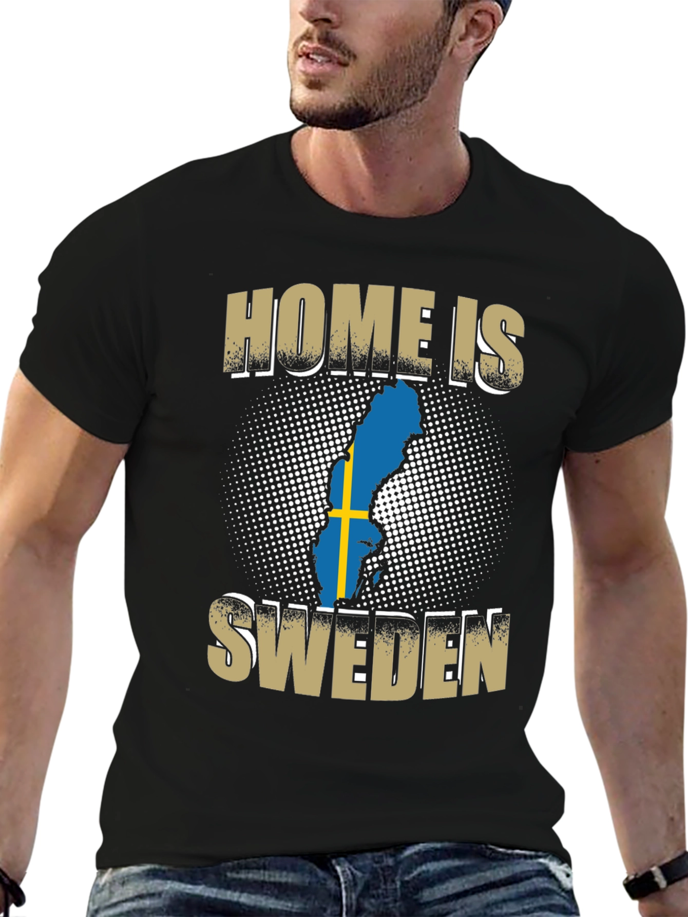 Sweden Pride T-Shirt | Home Is Sweden Tee