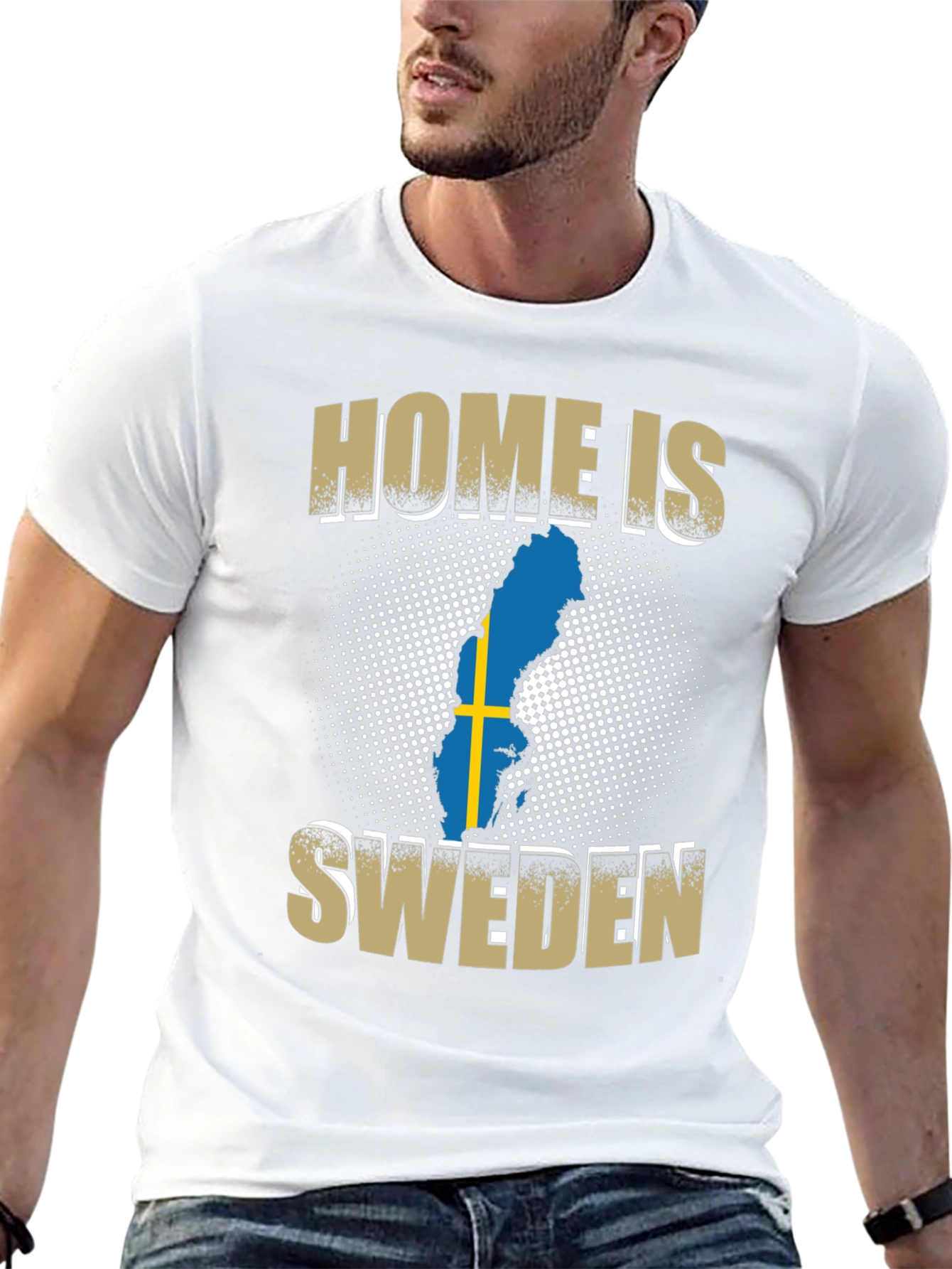 Sweden Pride T-Shirt | Home Is Sweden Tee