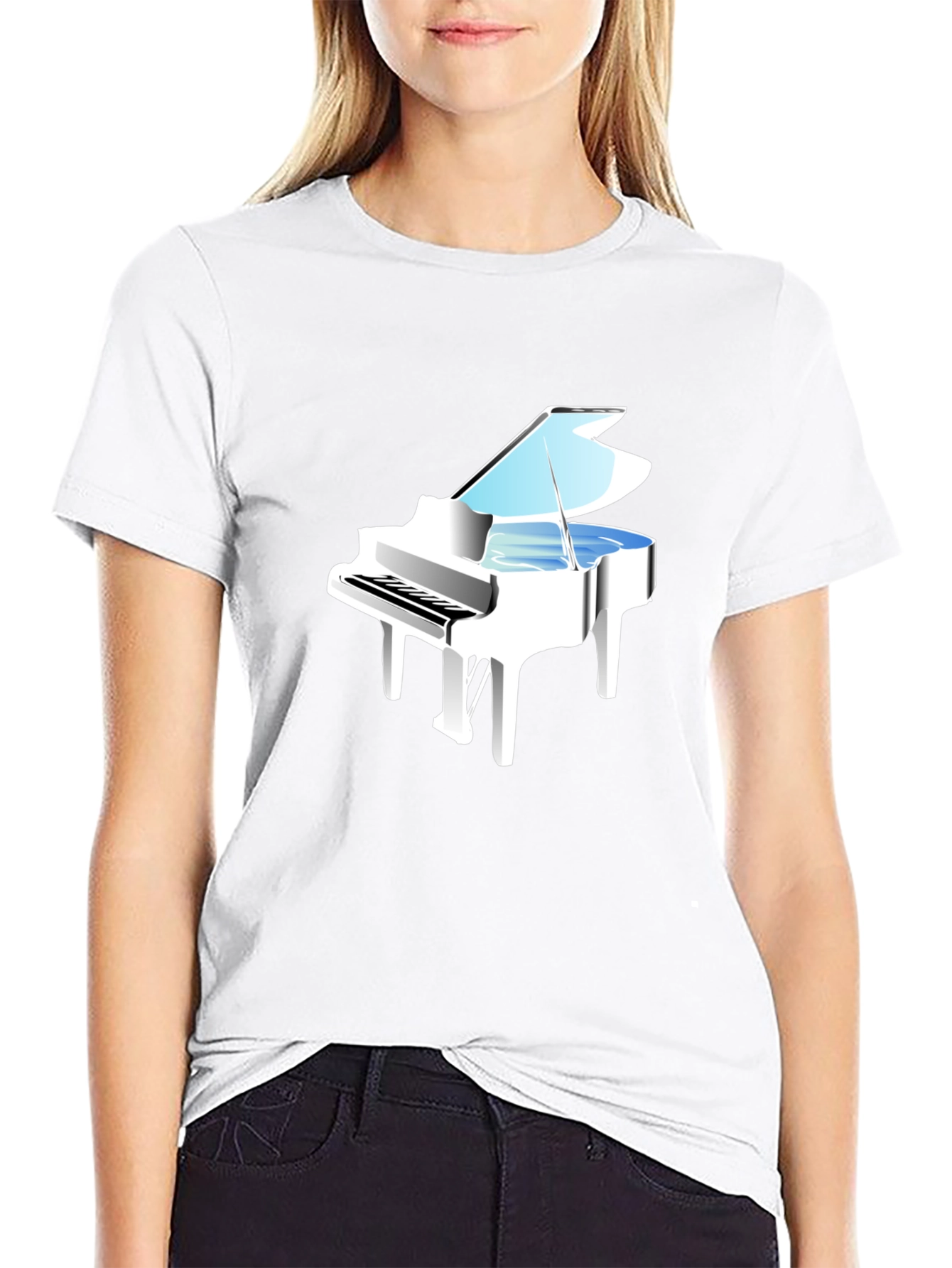 Piano T-Shirt - Musical Instrument Tee