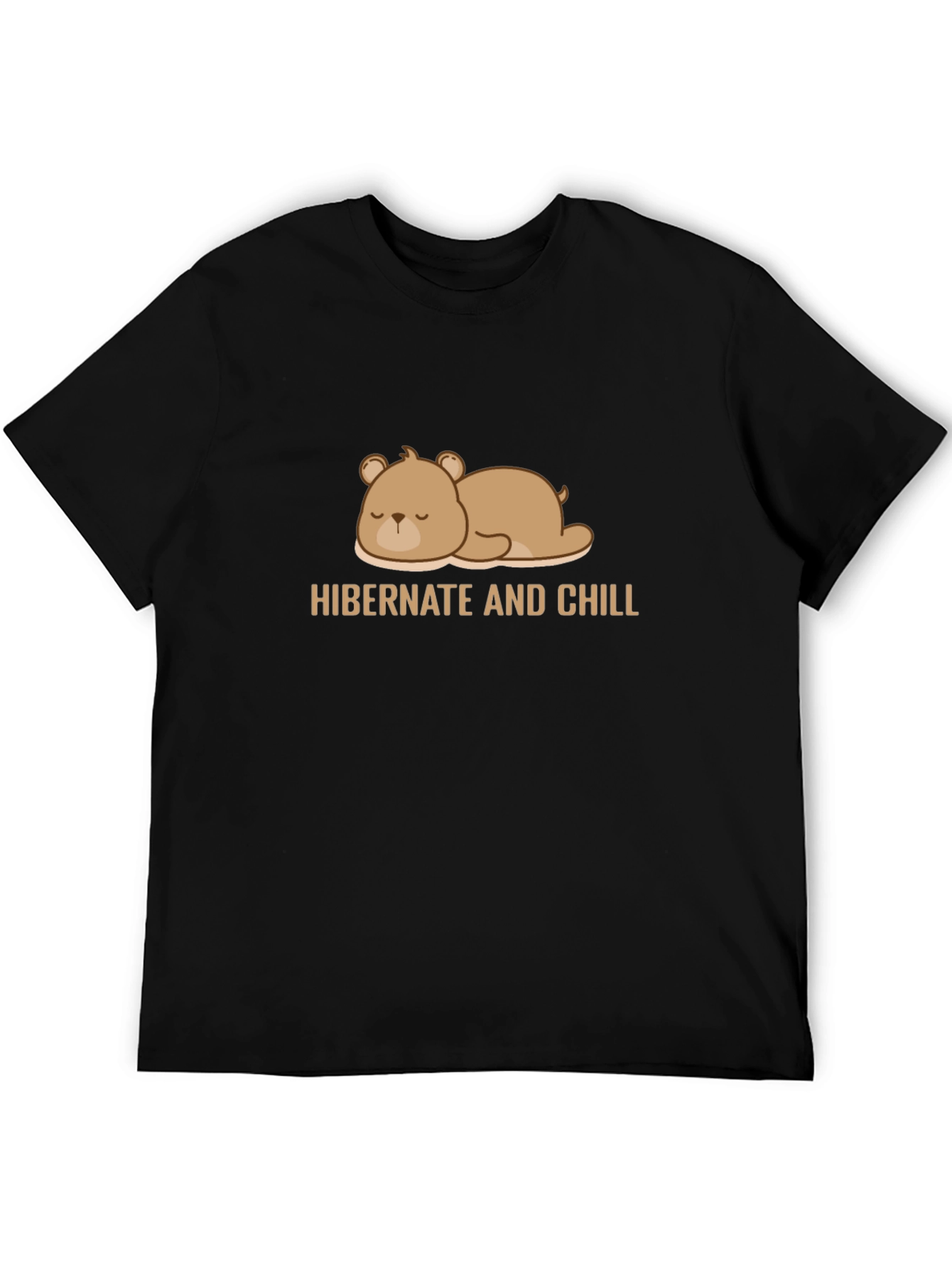 Hibernate and Chill Bear Graphic Tee