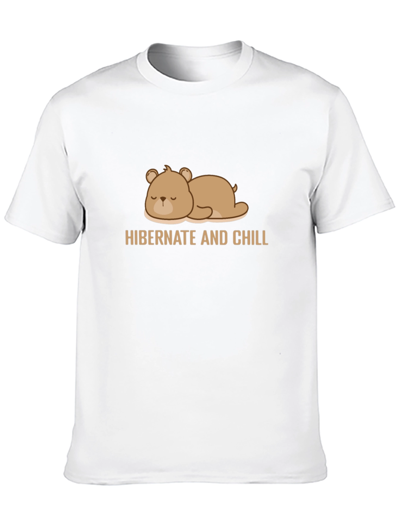 Hibernate and Chill Bear Graphic Tee