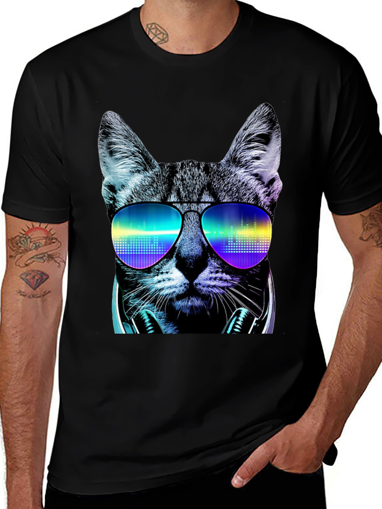 Cool Cat DJ T-Shirt