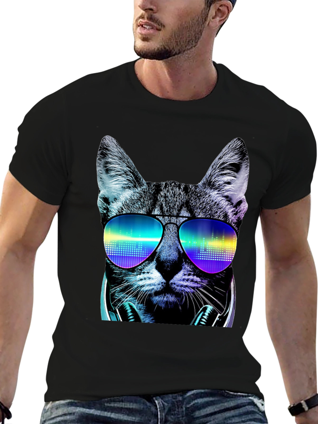 Cool Cat DJ T-Shirt