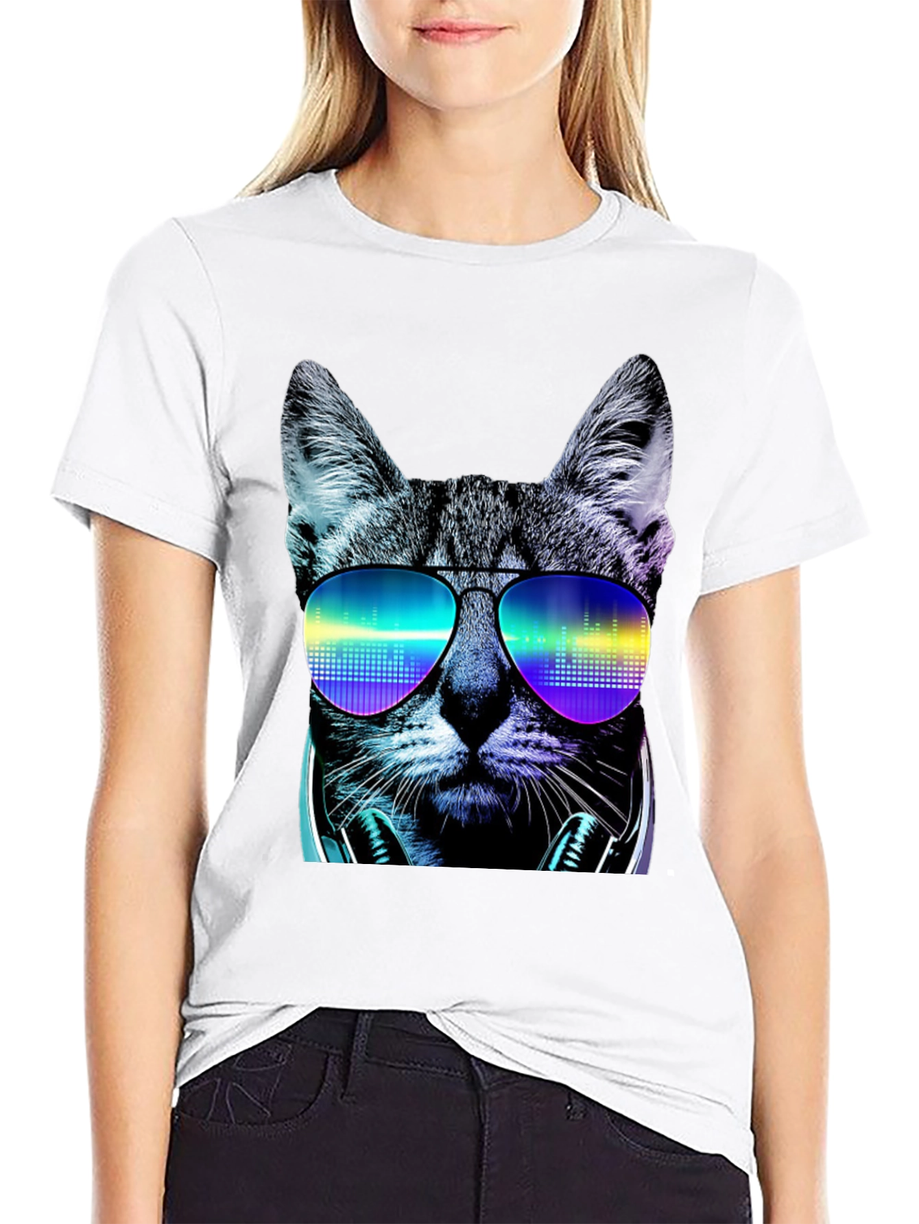 Cool Cat DJ T-Shirt