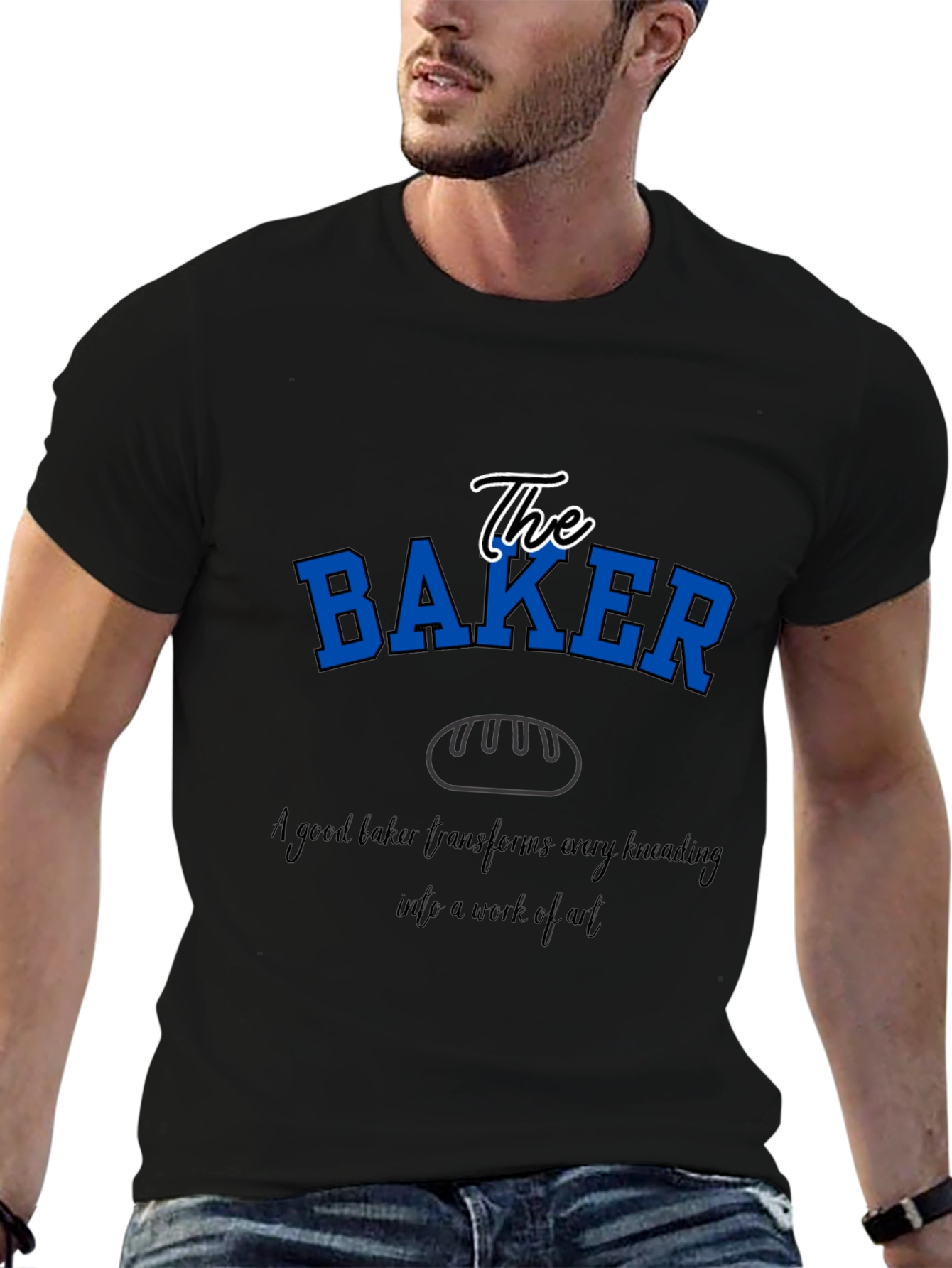 The Baker T-Shirt - Kneading Art