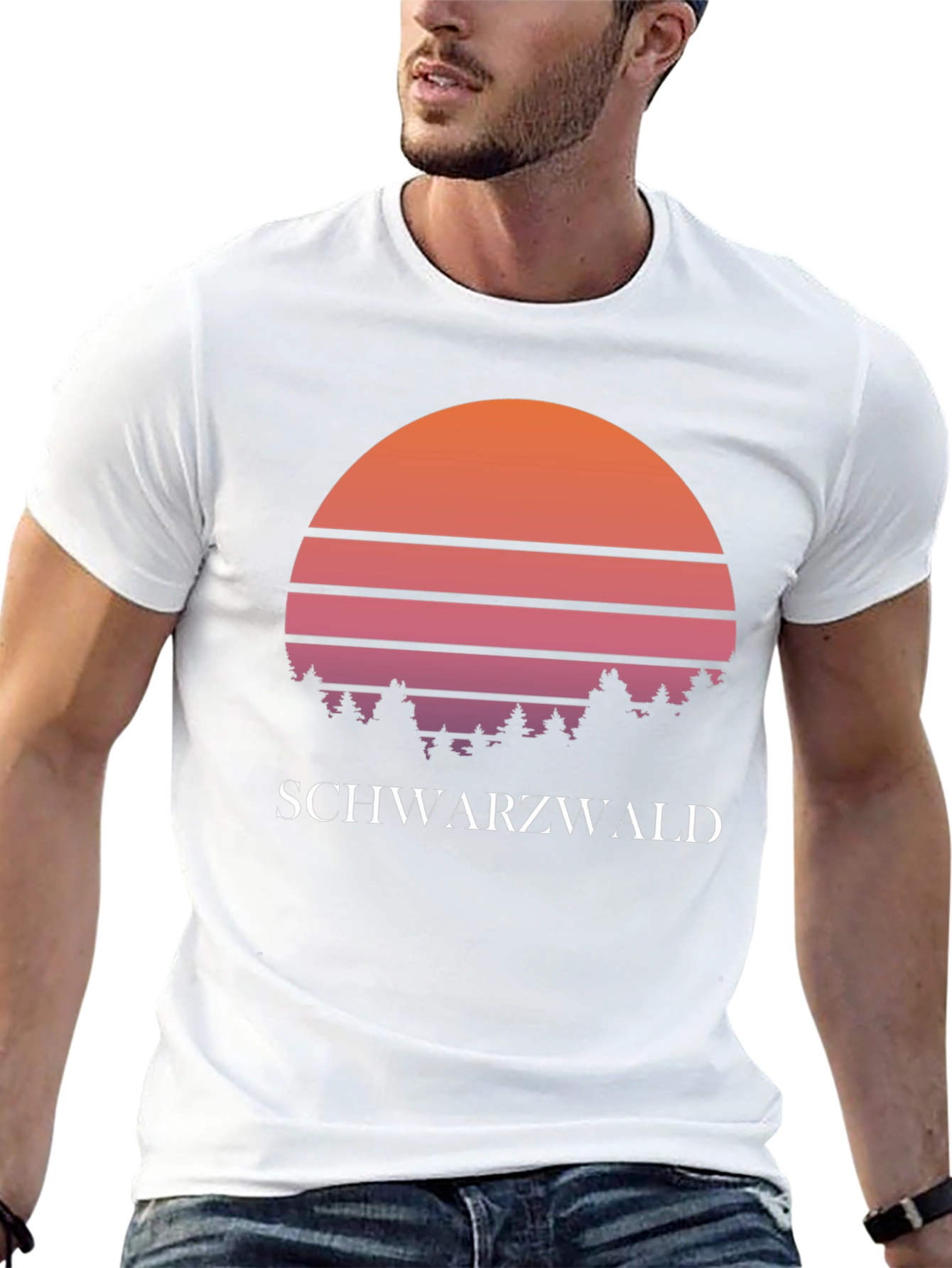 Black Forest Schwarzwald Sunset T-Shirt