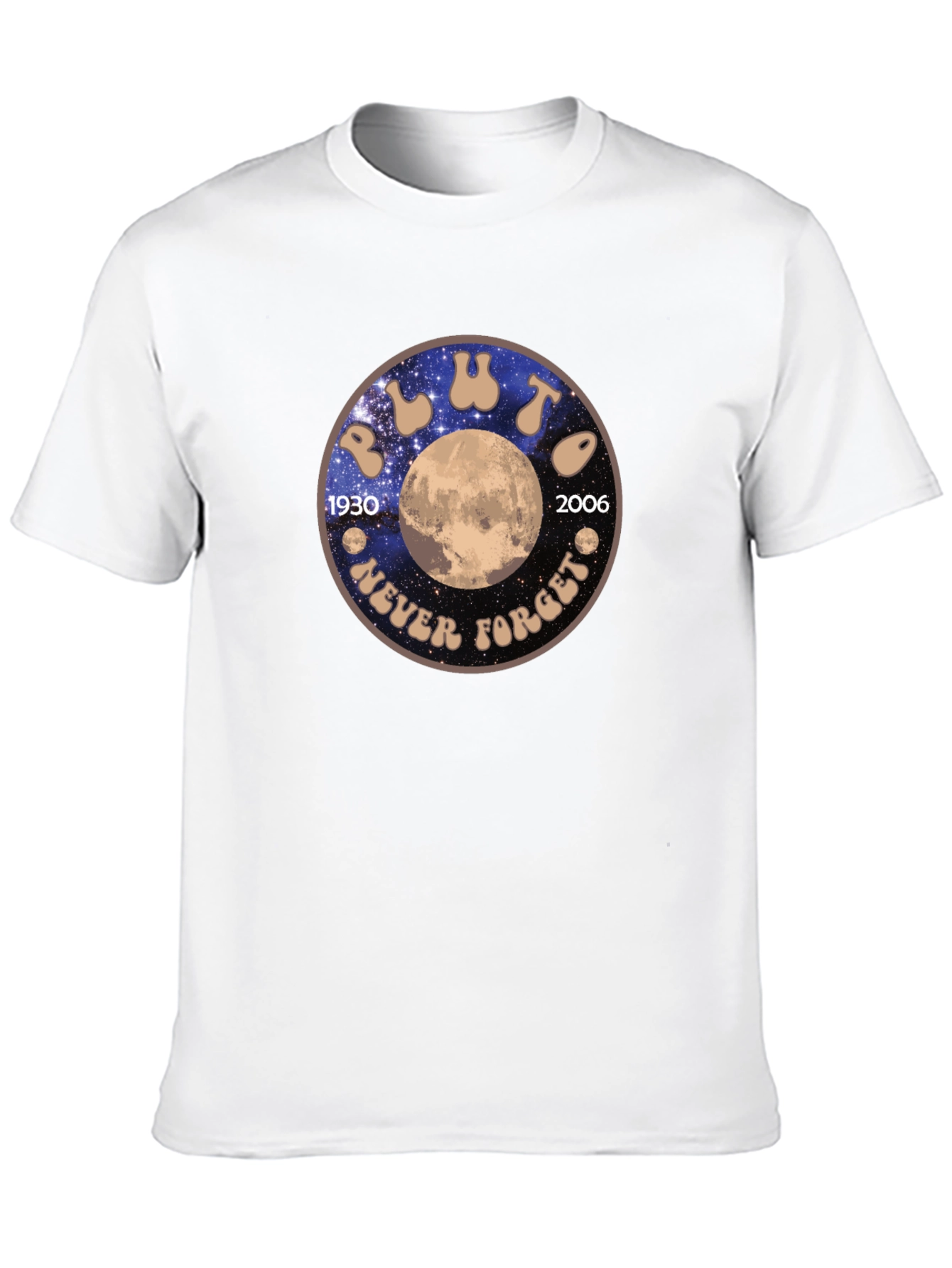Pluto Never Forget Graphic T-Shirt