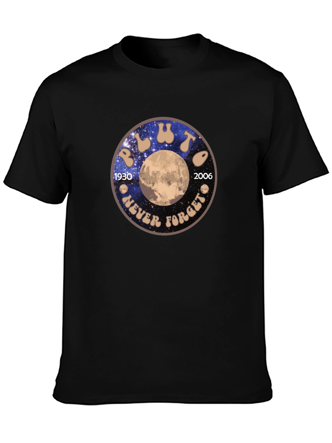 Pluto Never Forget Graphic T-Shirt
