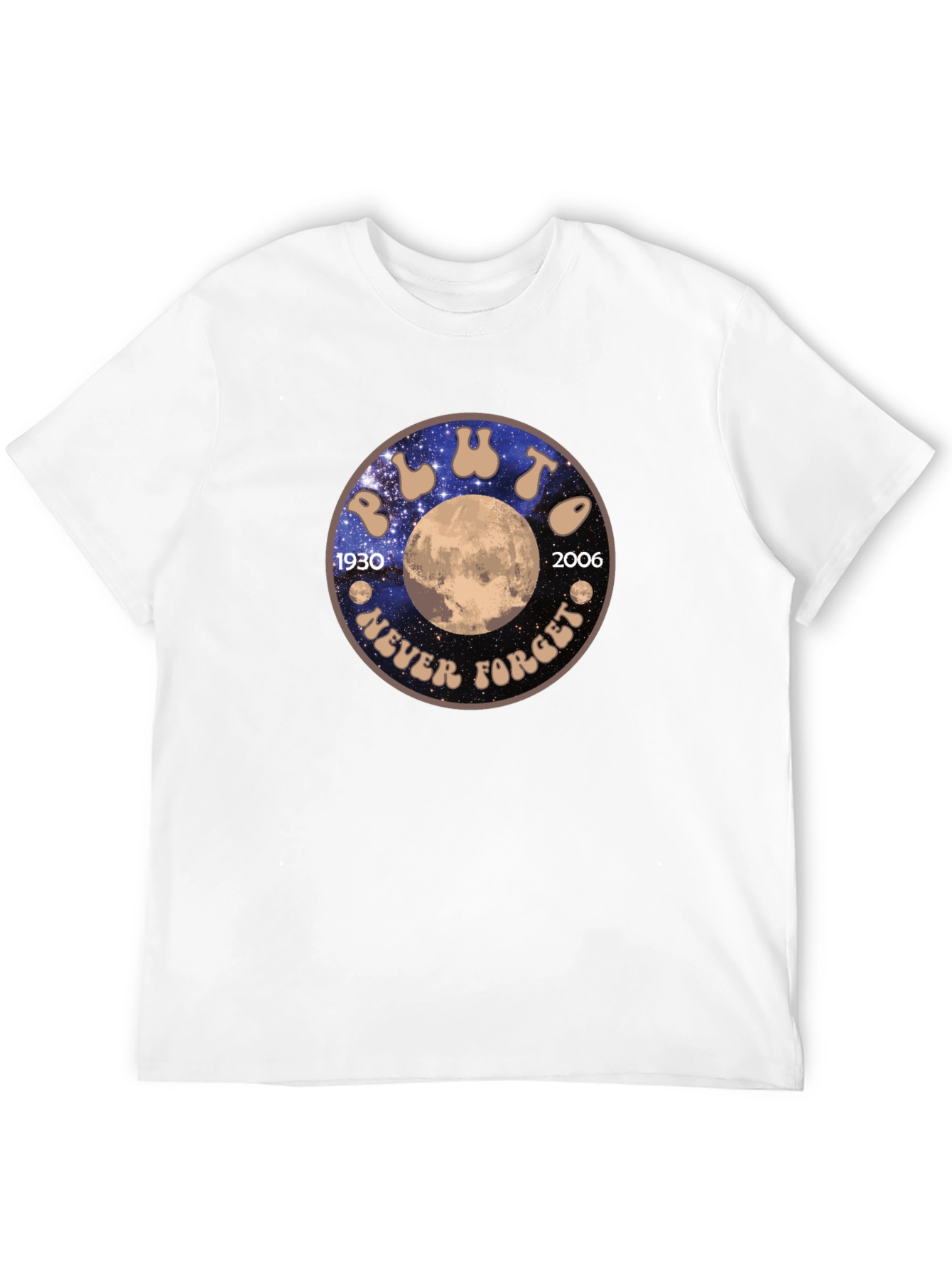 Pluto Never Forget Graphic T-Shirt