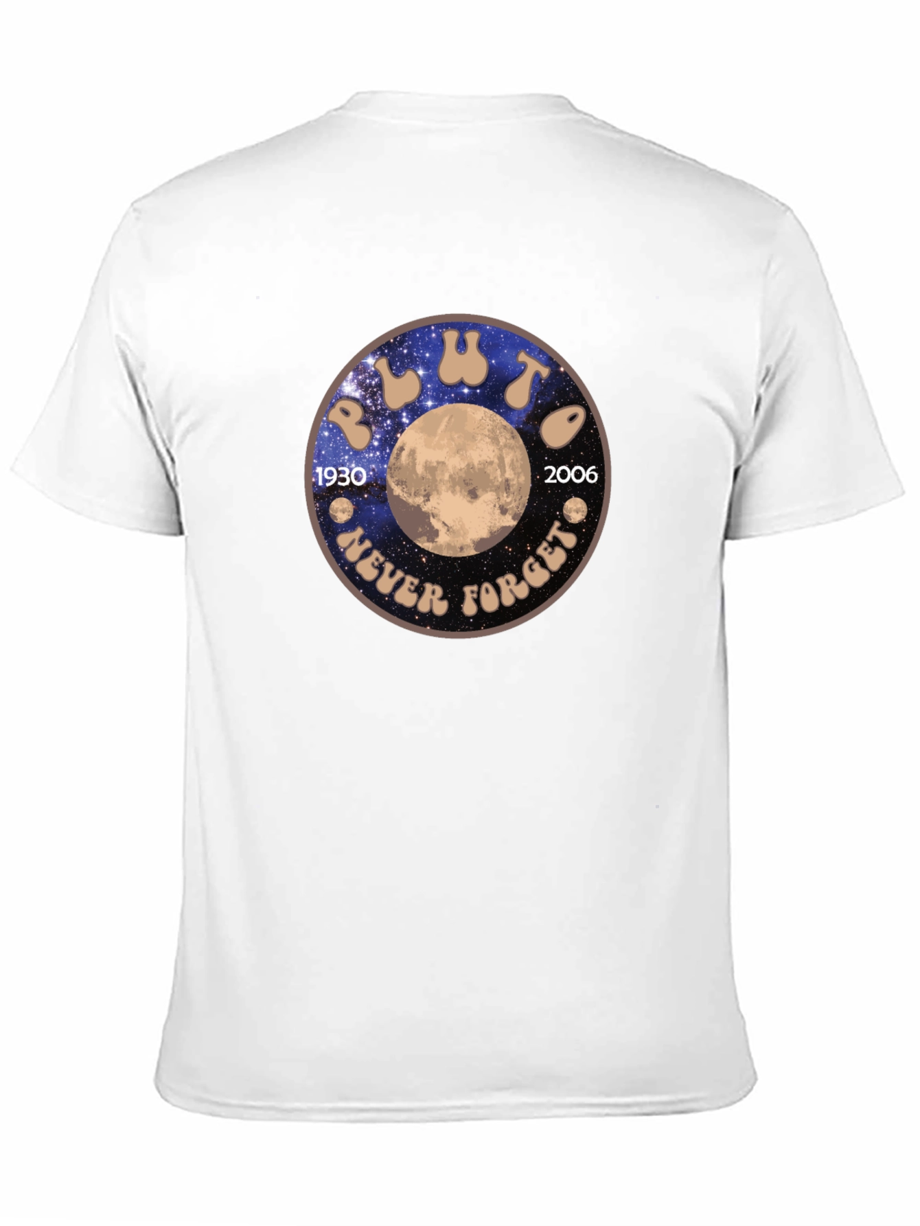 Pluto Never Forget Graphic T-Shirt
