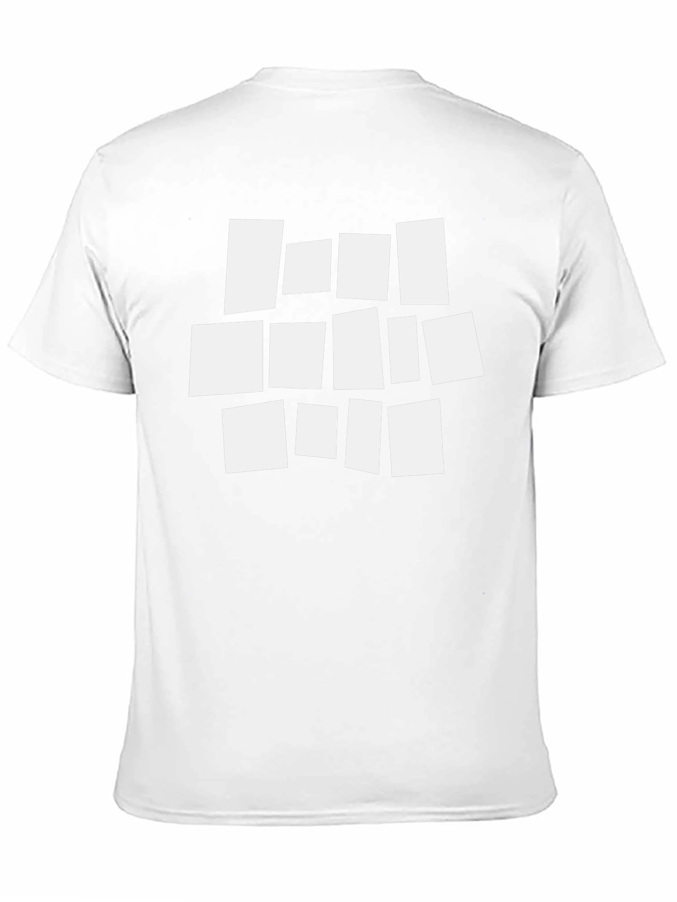 Abstract Graphic Black T-Shirt