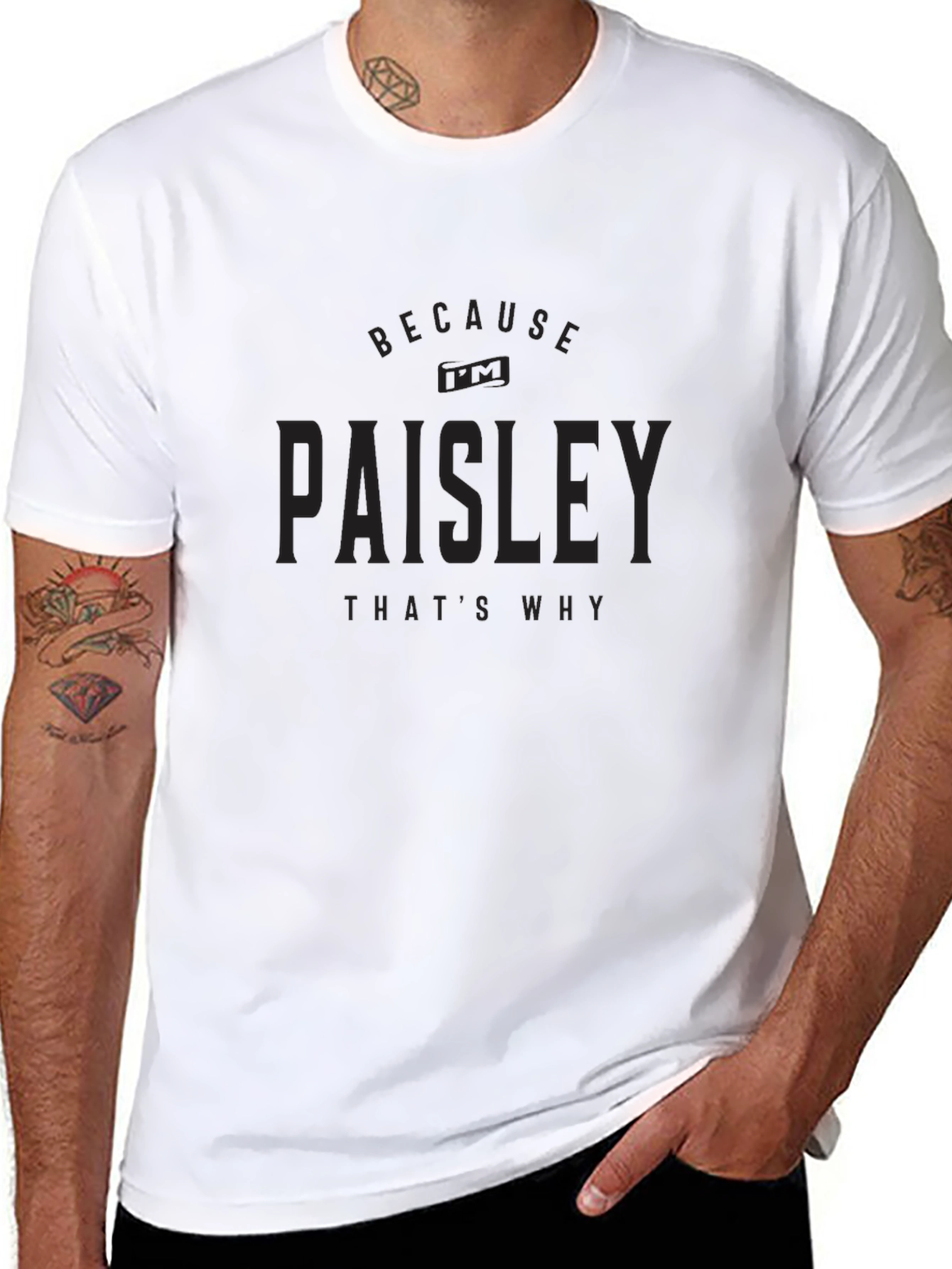 Paisley Thats Why Graphic T-Shirt