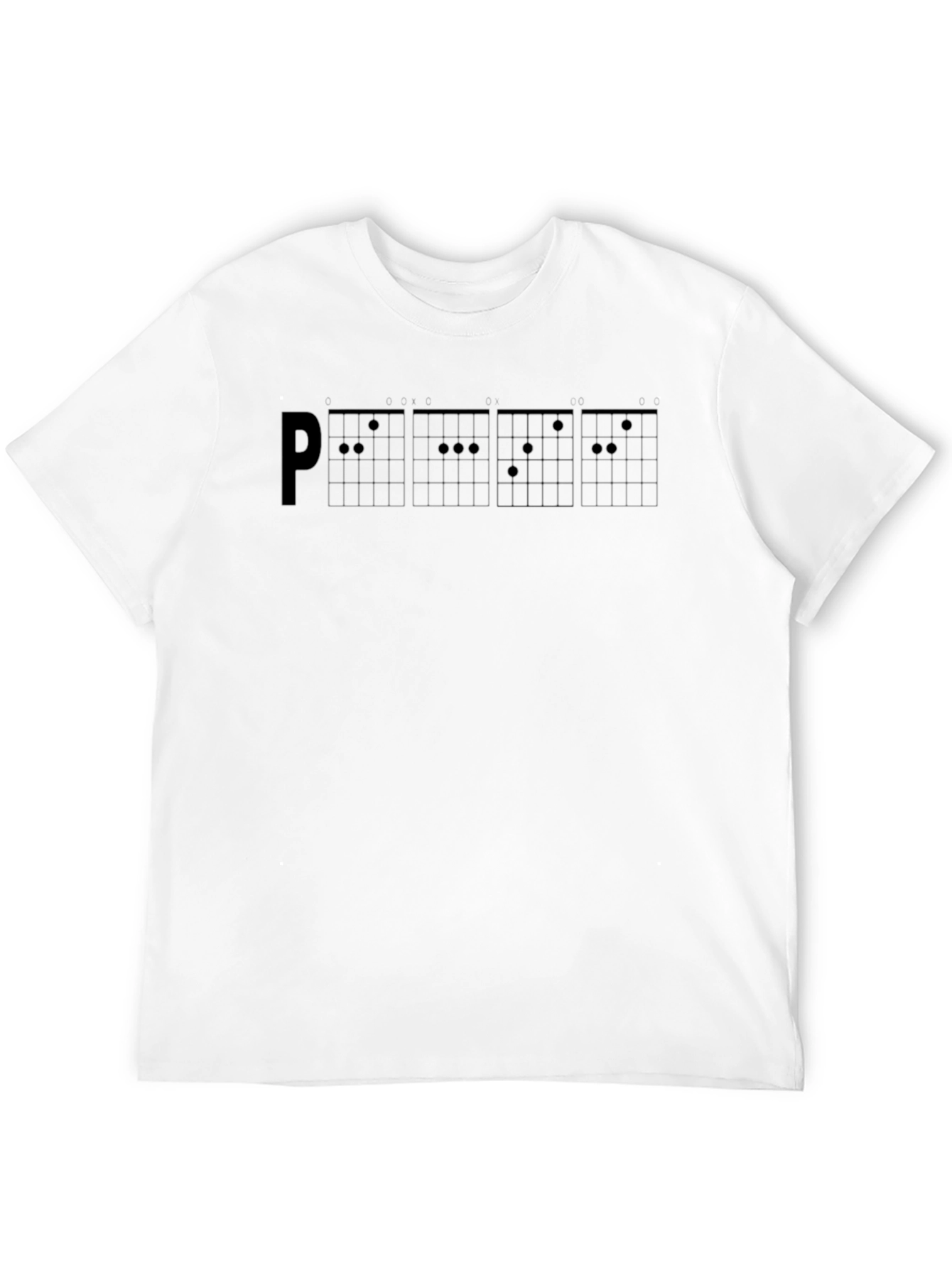 Funny Music Chord Tee - Playful Graphic T-Shirt