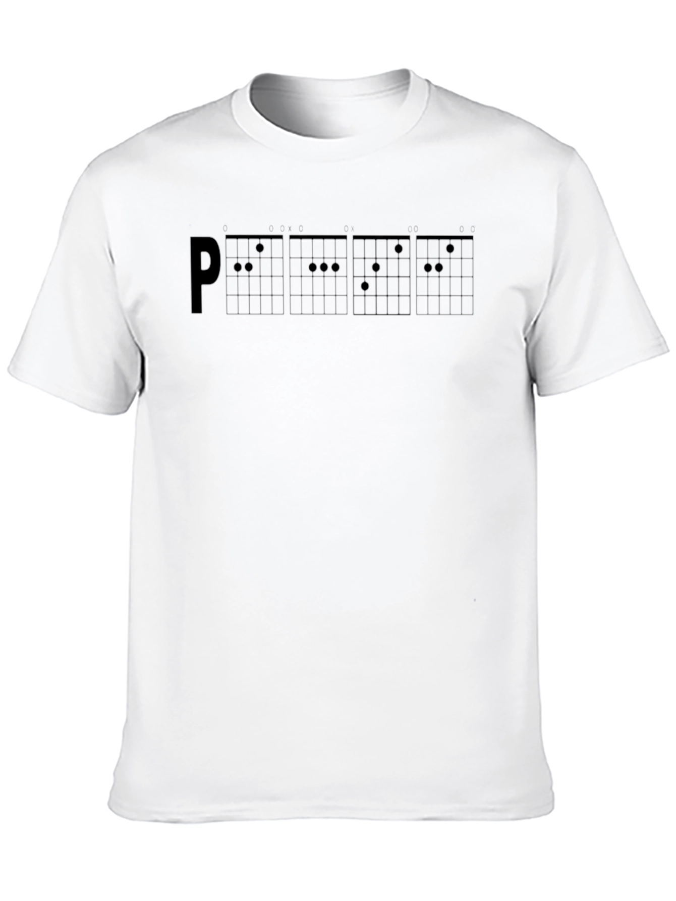 Funny Music Chord Tee - Playful Graphic T-Shirt
