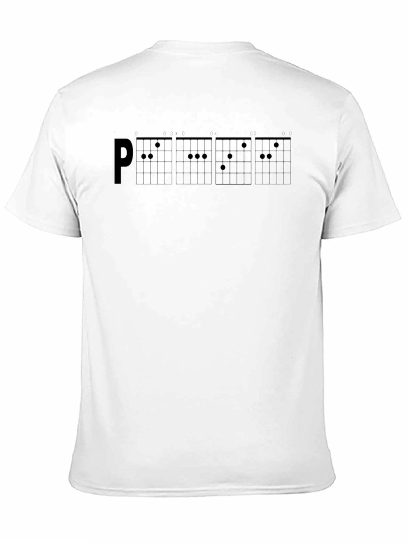 Funny Music Chord Tee - Playful Graphic T-Shirt