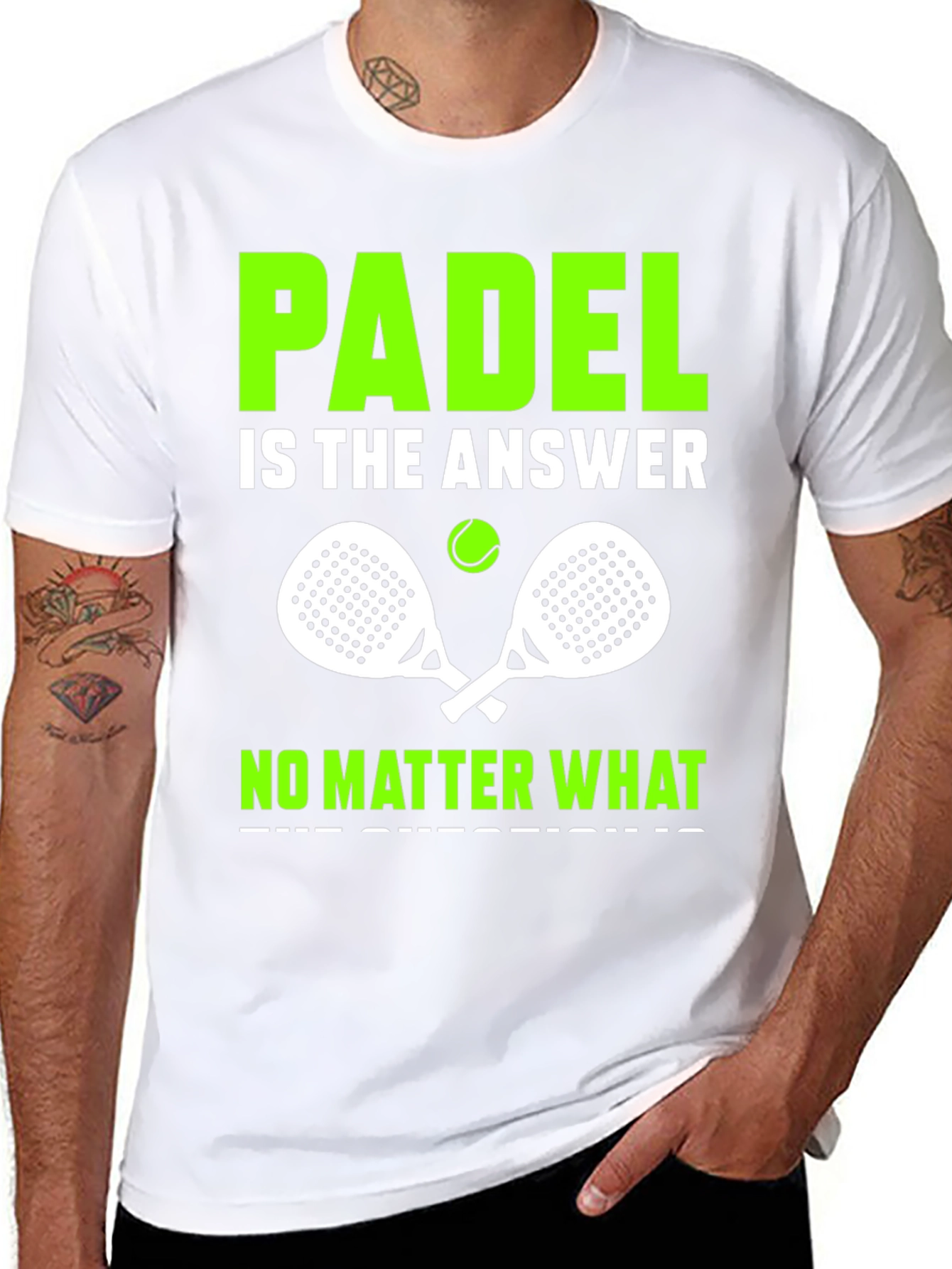 Padel is the Answer T-Shirt - Tennis Apparel