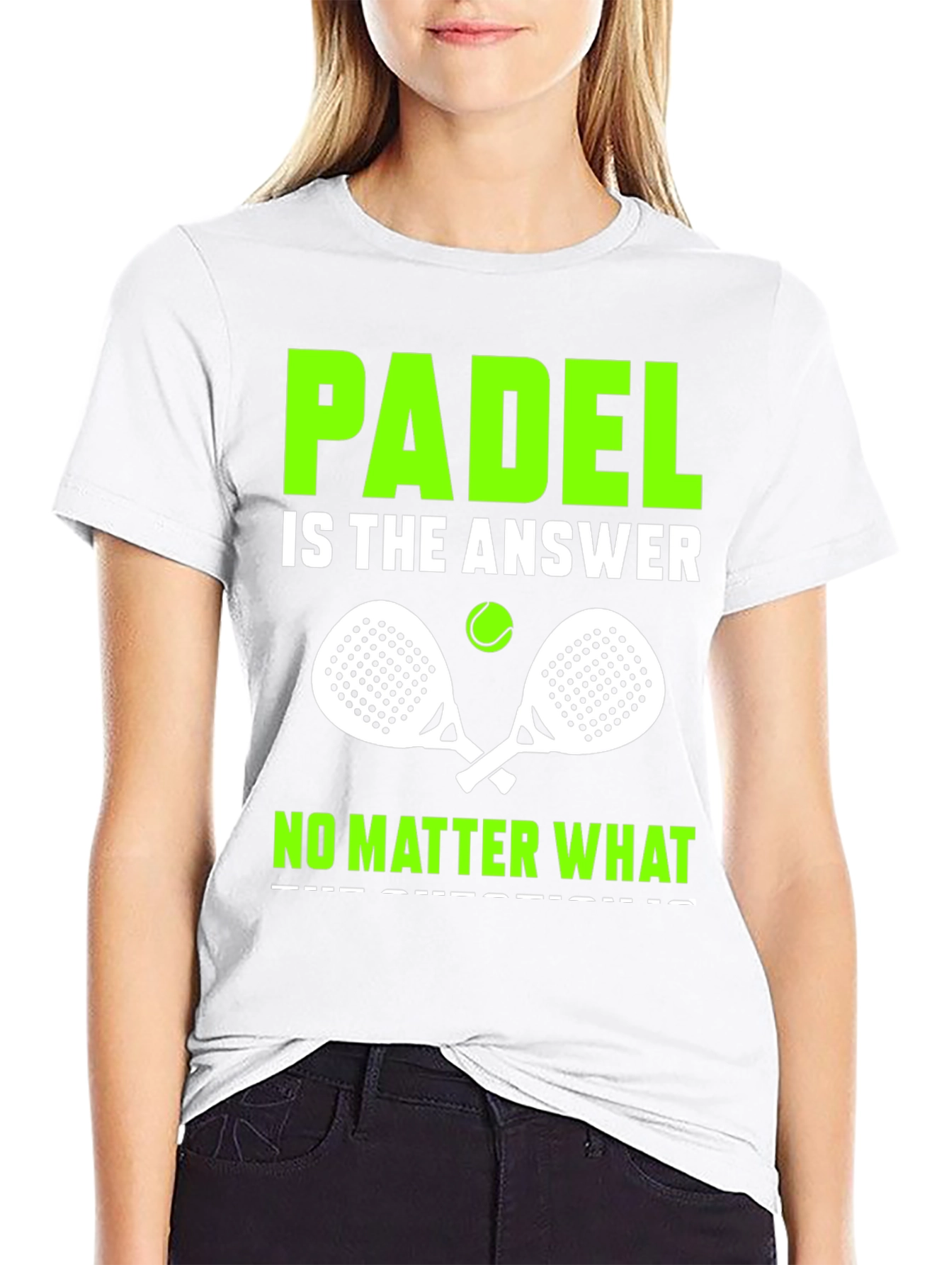 Padel is the Answer T-Shirt - Tennis Apparel