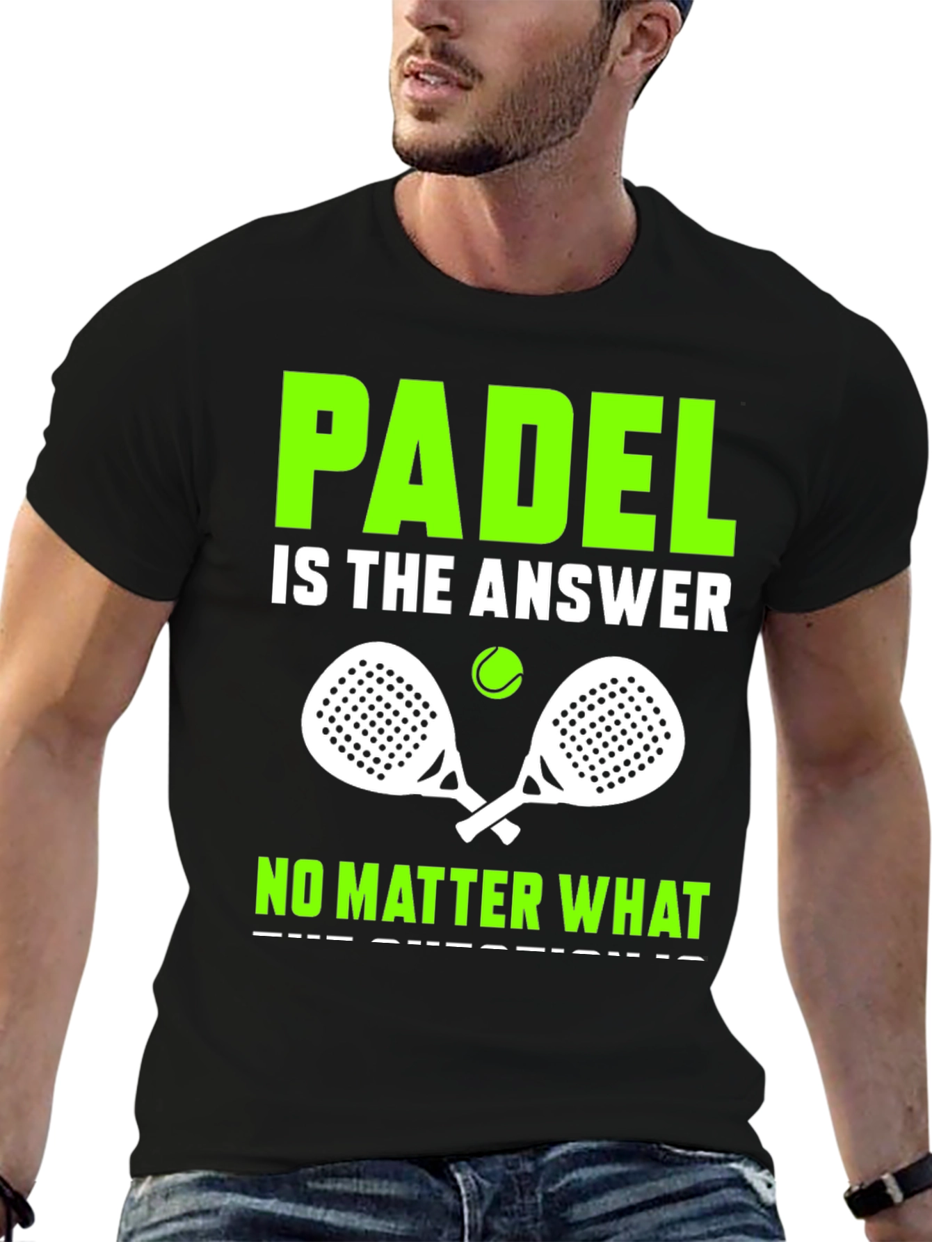 Padel is the Answer T-Shirt - Tennis Apparel