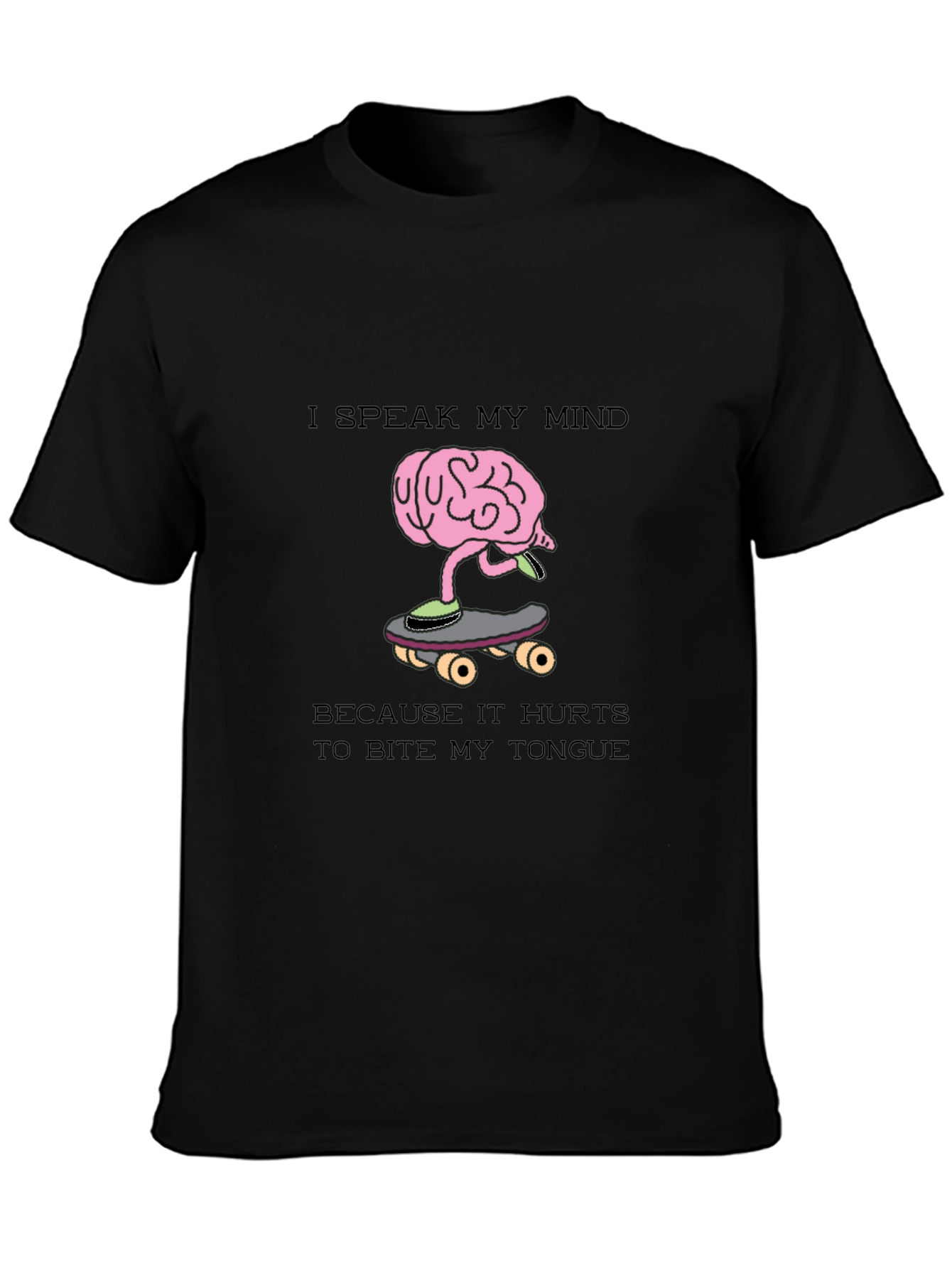 Speak My Mind Graphic T-Shirt
