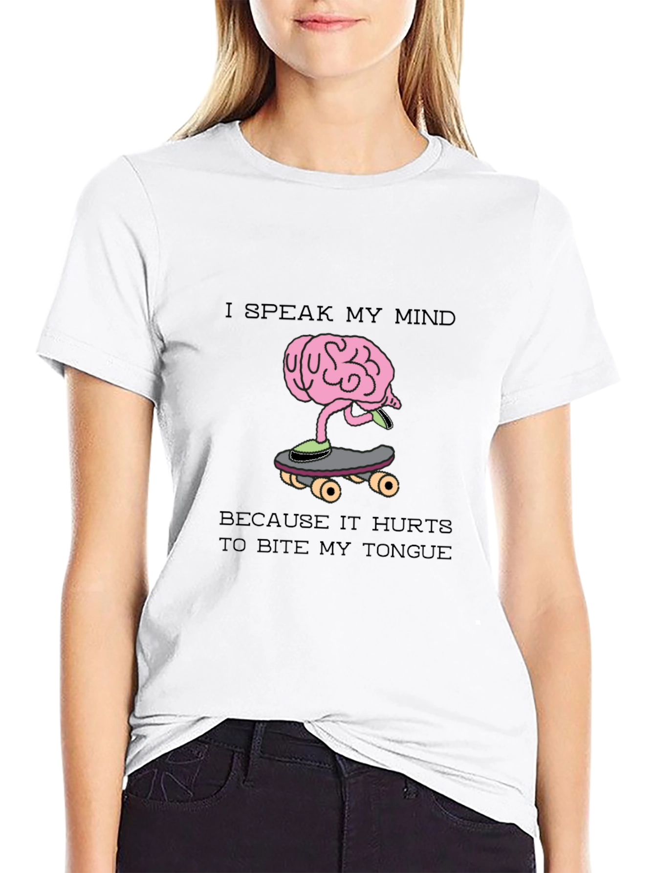 Speak My Mind Graphic T-Shirt
