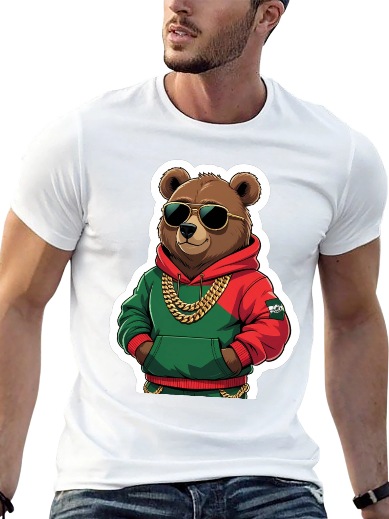 Cool Bear T-Shirt - Hip Hop Style