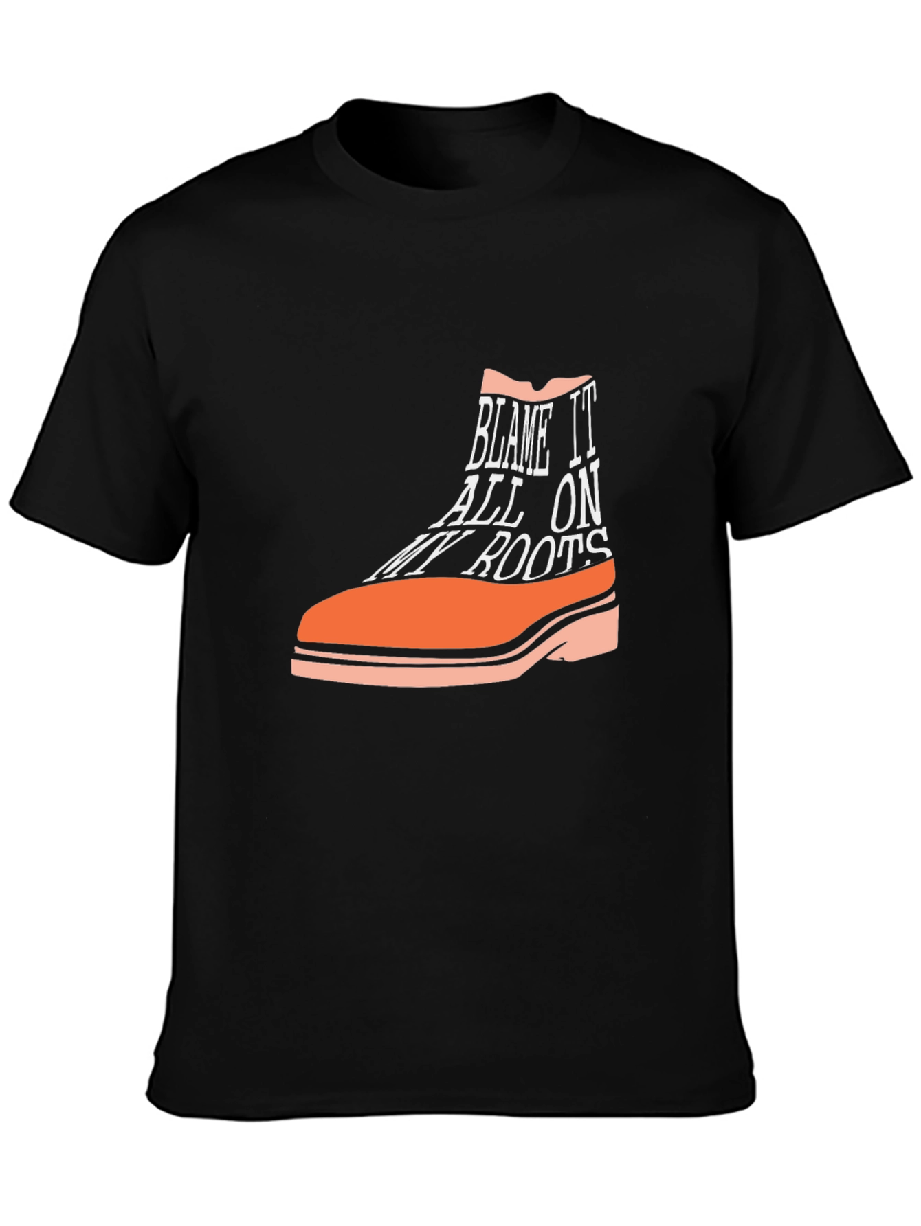 Blame It On My Roots Graphic T-Shirt