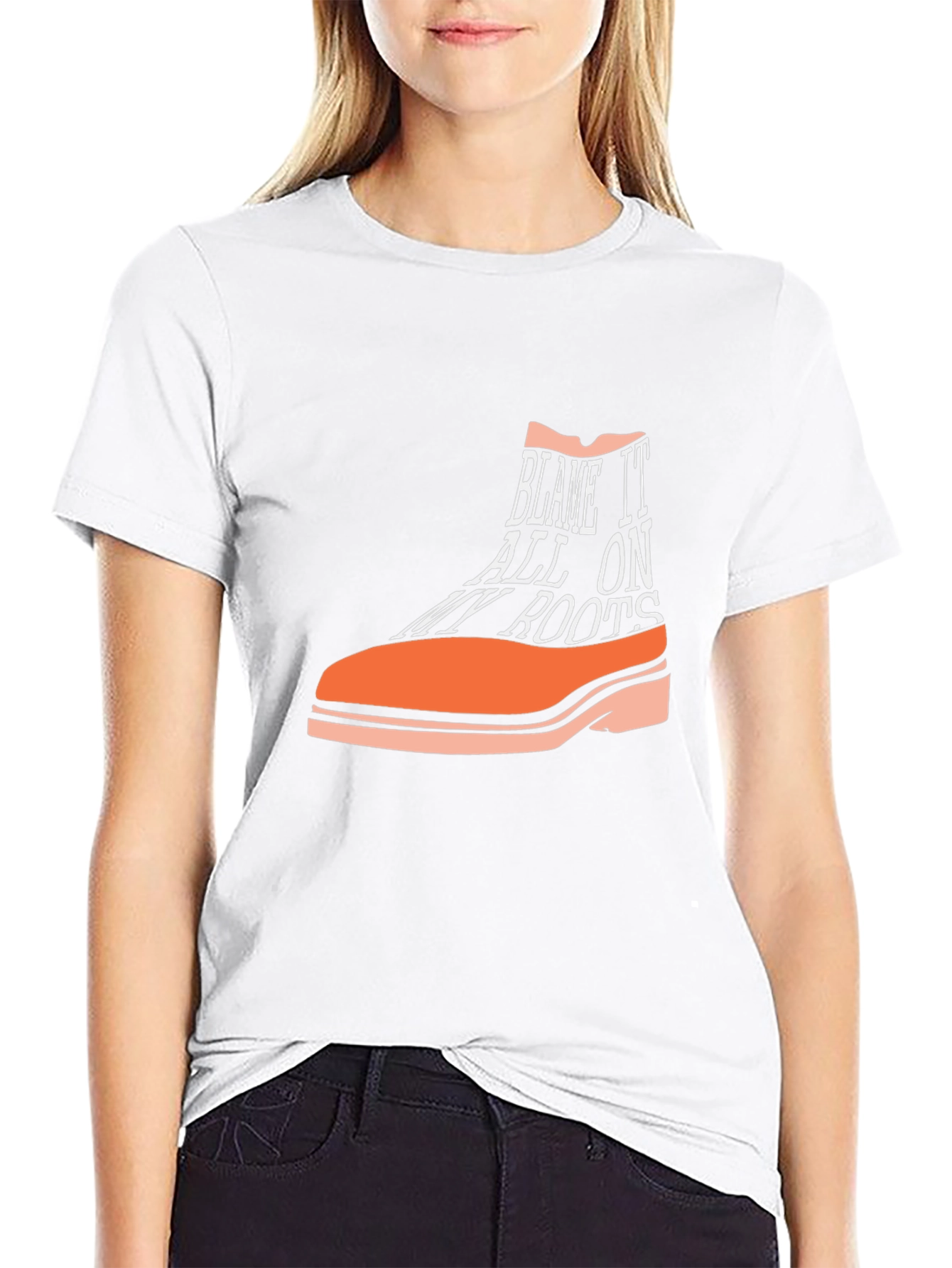 Blame It On My Roots Graphic T-Shirt