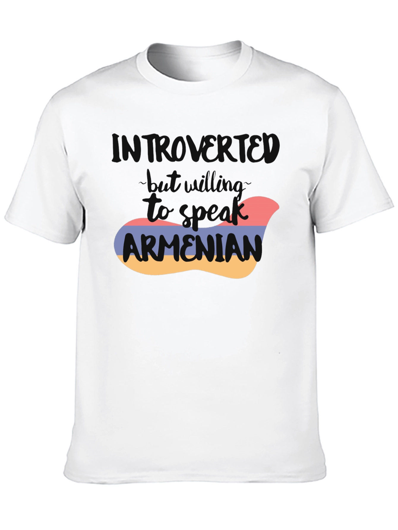 Introvert Armenian Flag T-Shirt