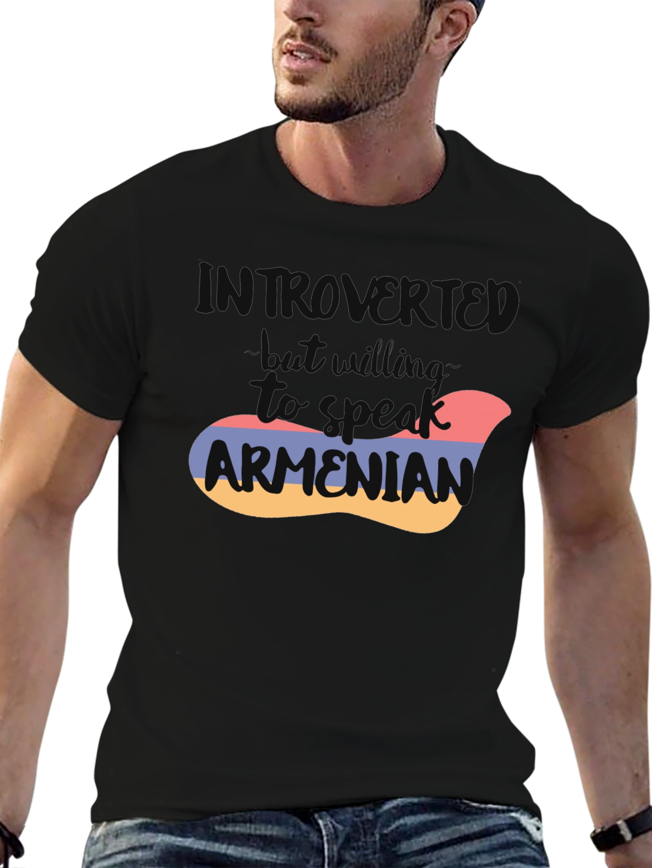 Introvert Armenian Flag T-Shirt