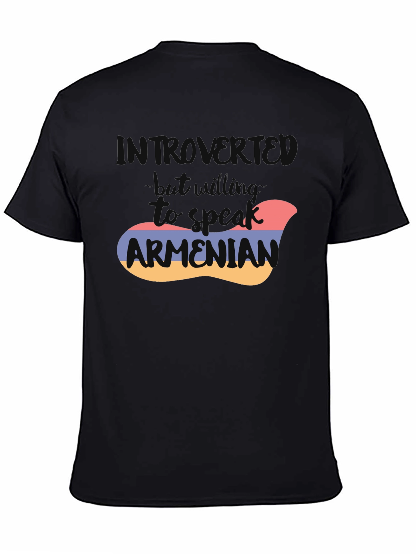 Introvert Armenian Flag T-Shirt