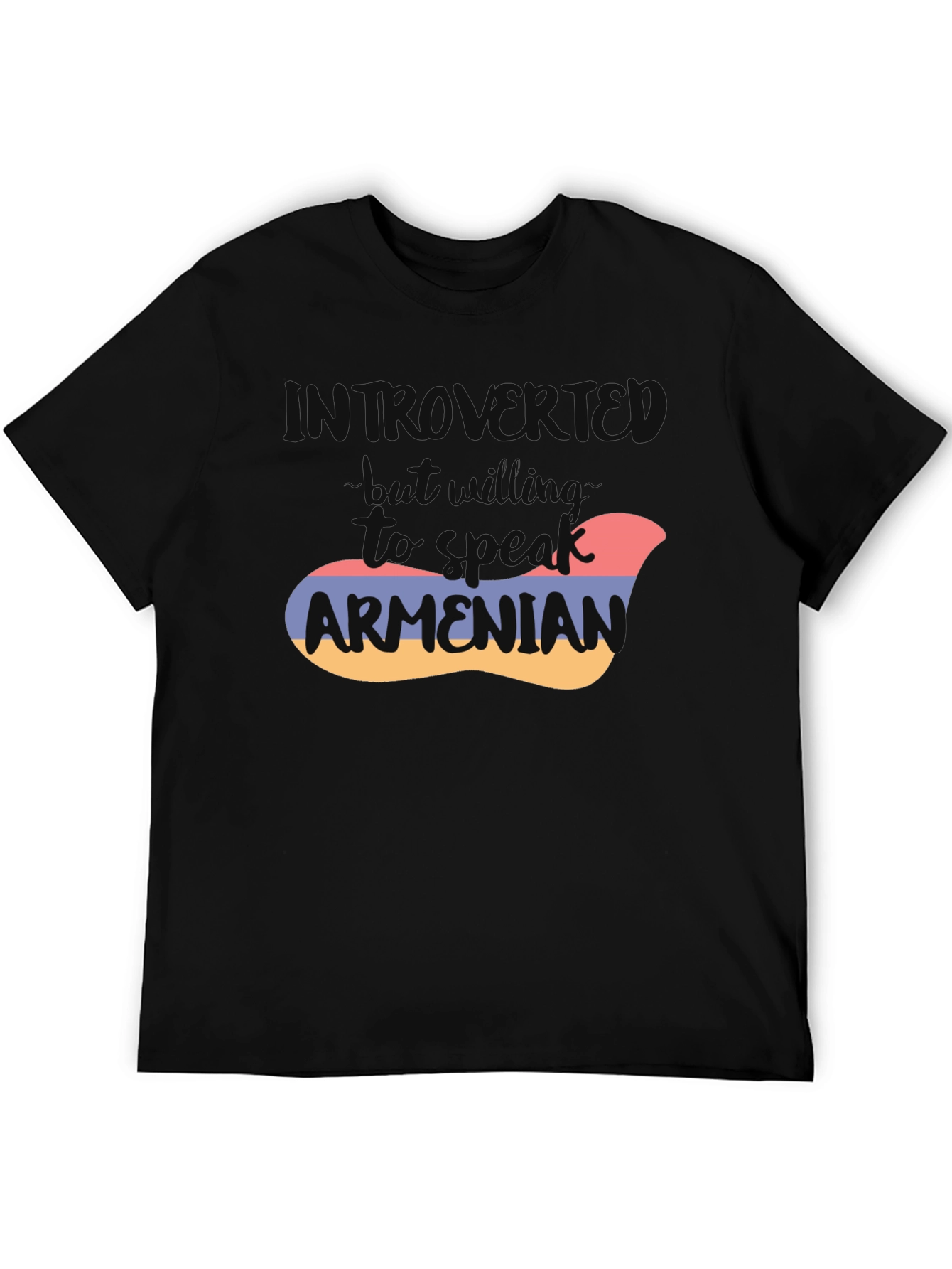 Introvert Armenian Flag T-Shirt