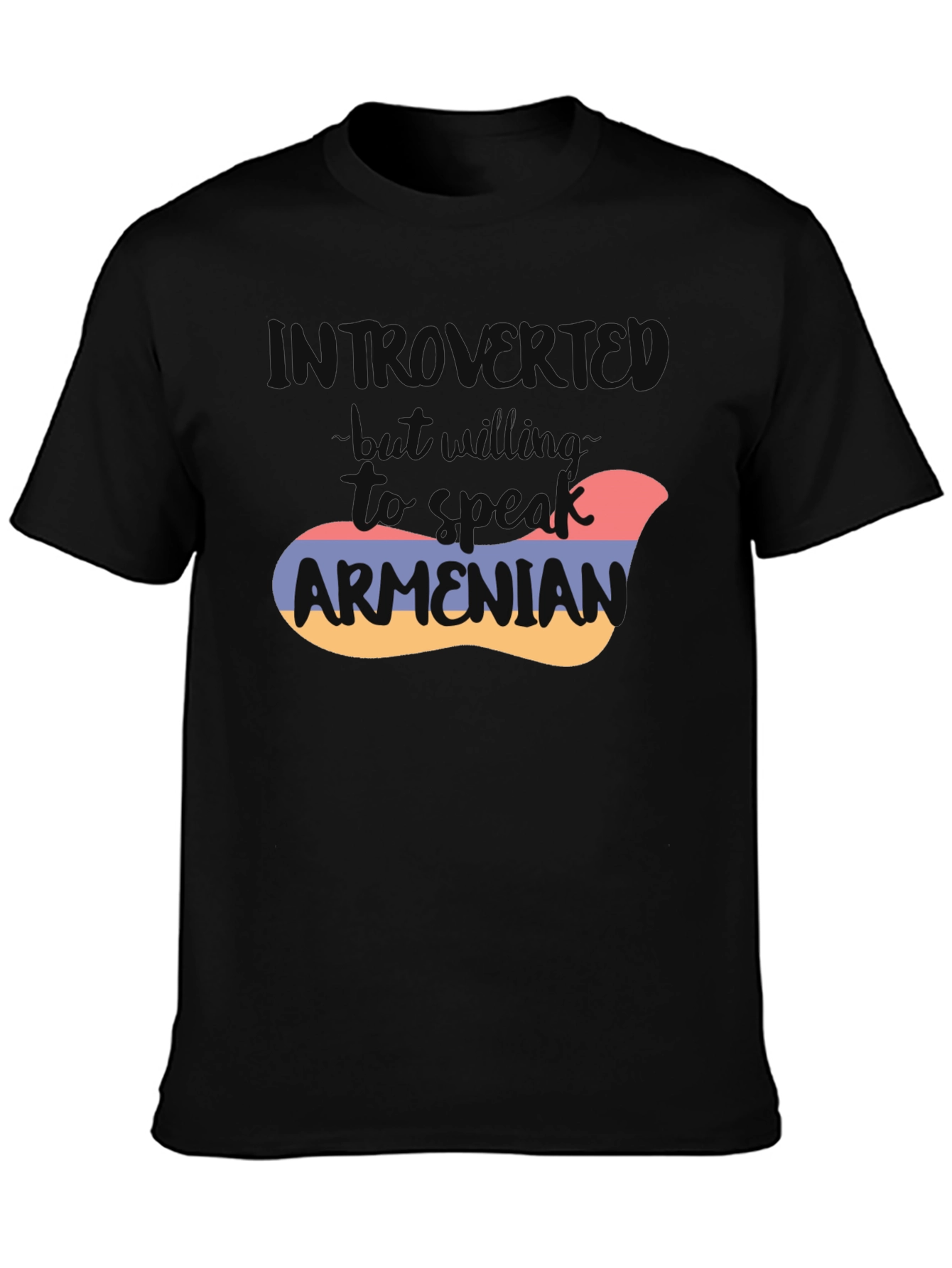 Introvert Armenian Flag T-Shirt