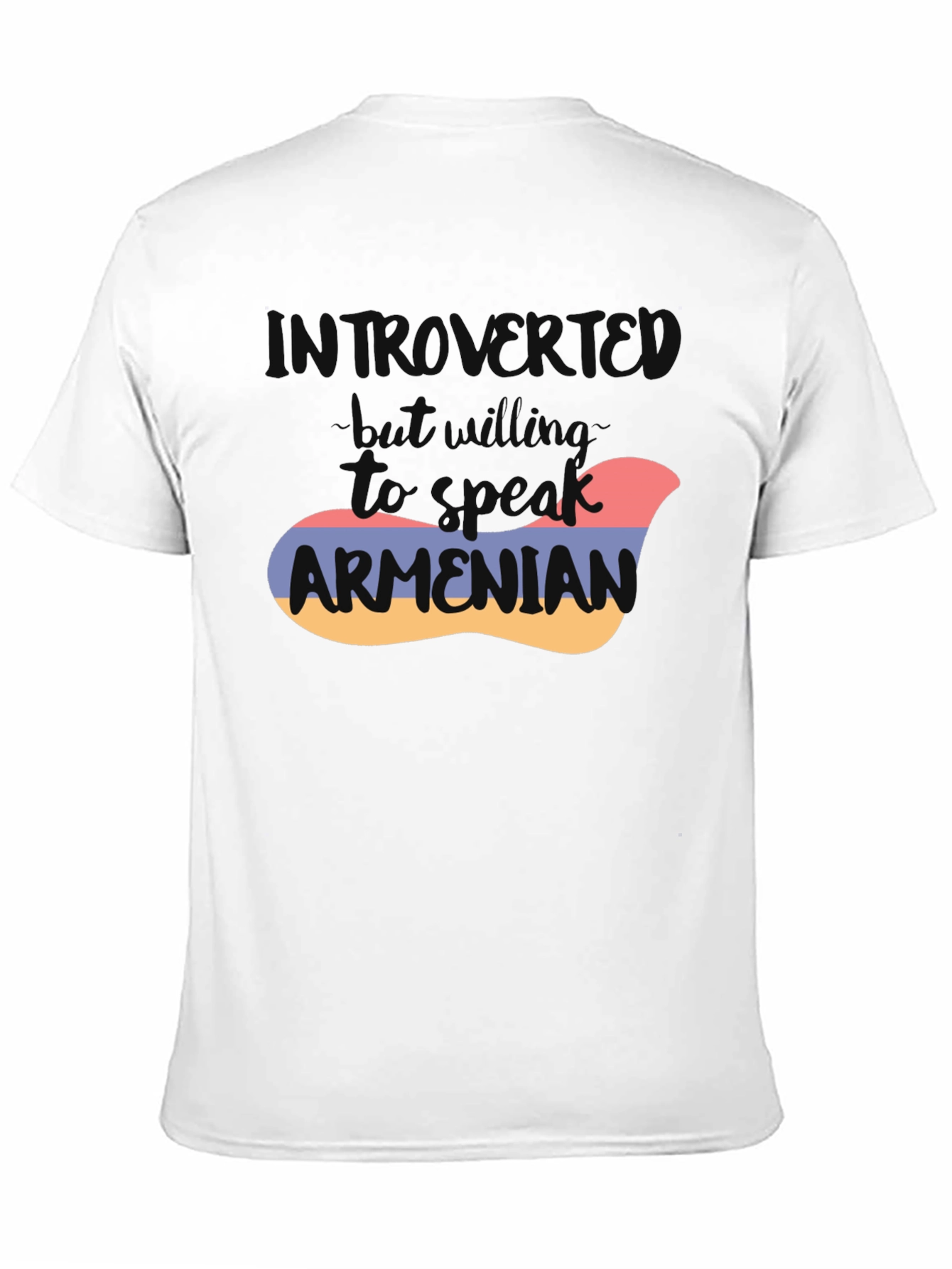 Introvert Armenian Flag T-Shirt