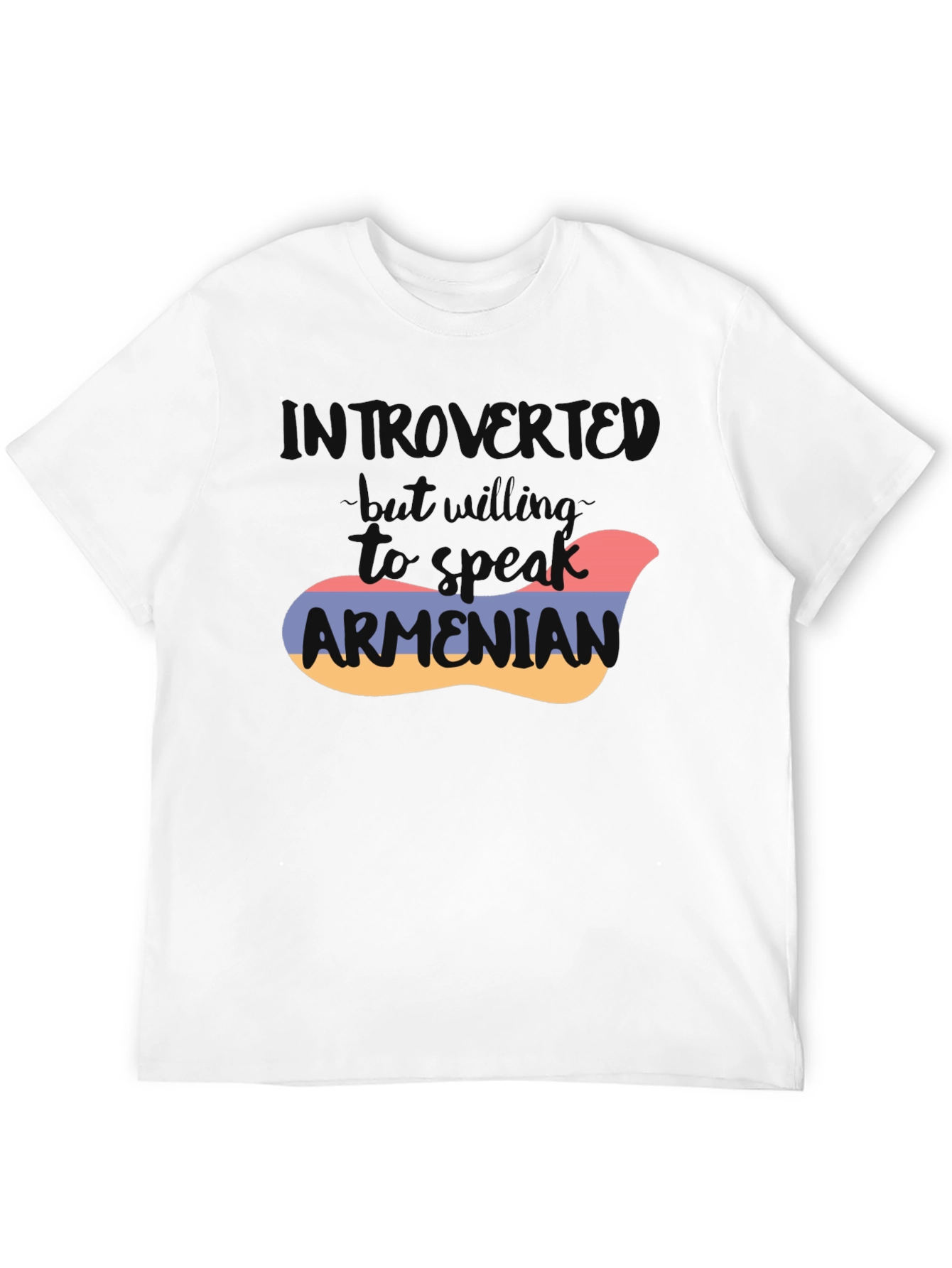 Introvert Armenian Flag T-Shirt