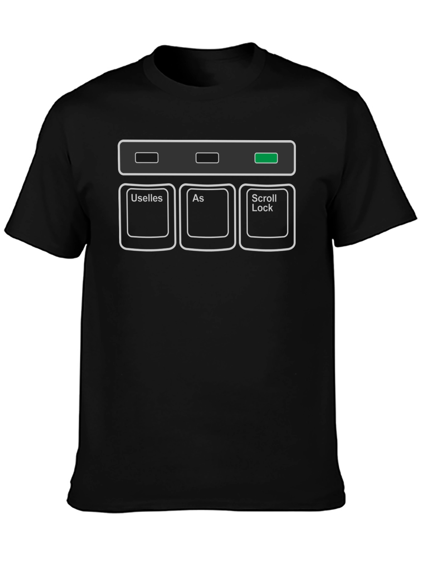 Scroll Lock Keyboard T-Shirt