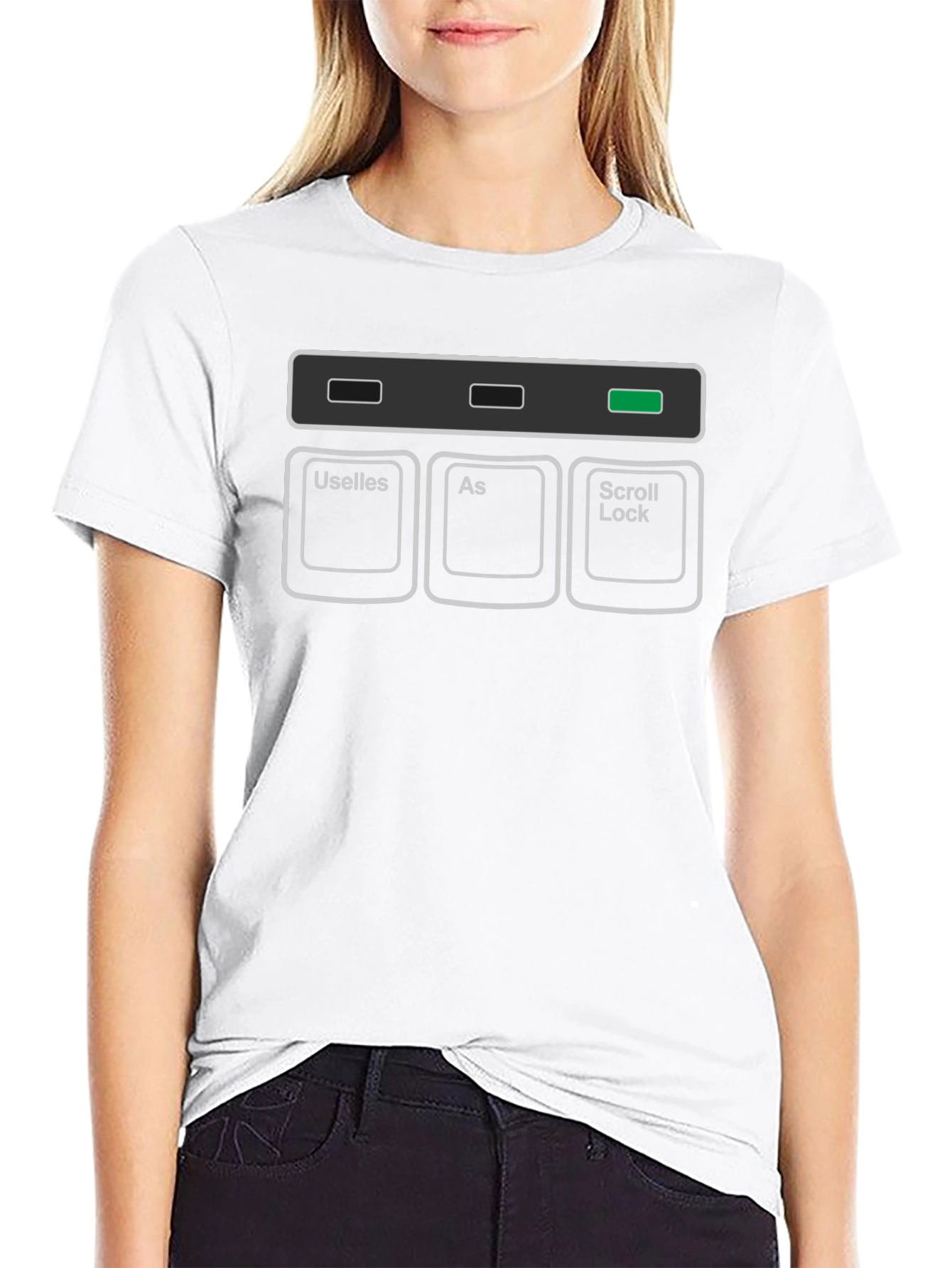 Scroll Lock Keyboard T-Shirt