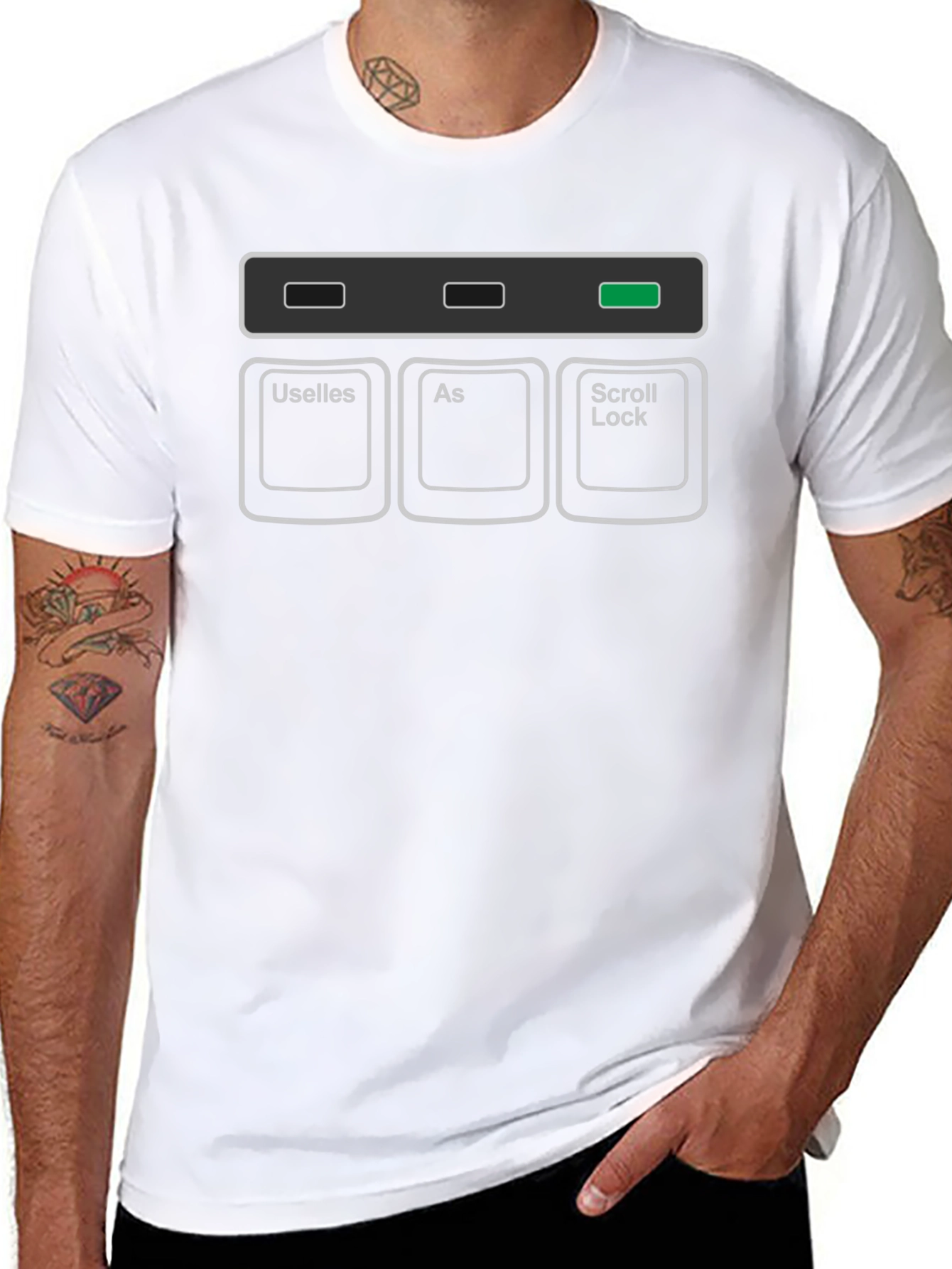 Scroll Lock Keyboard T-Shirt