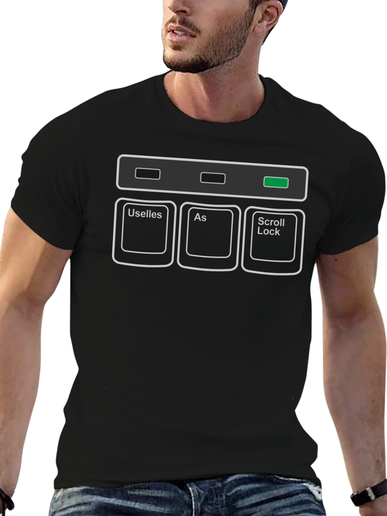Scroll Lock Keyboard T-Shirt