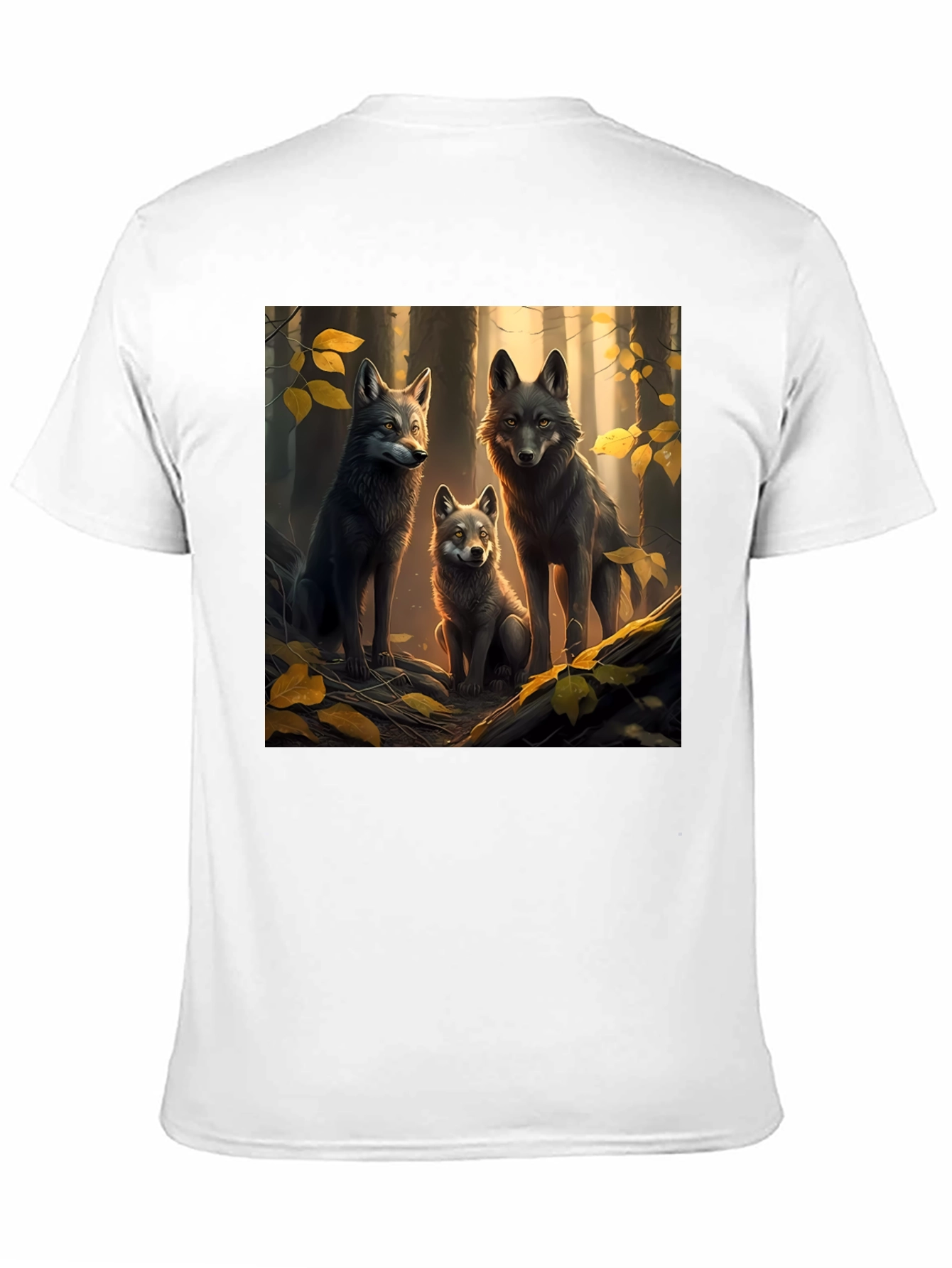 Wolf Pack Forest Graphic Tee