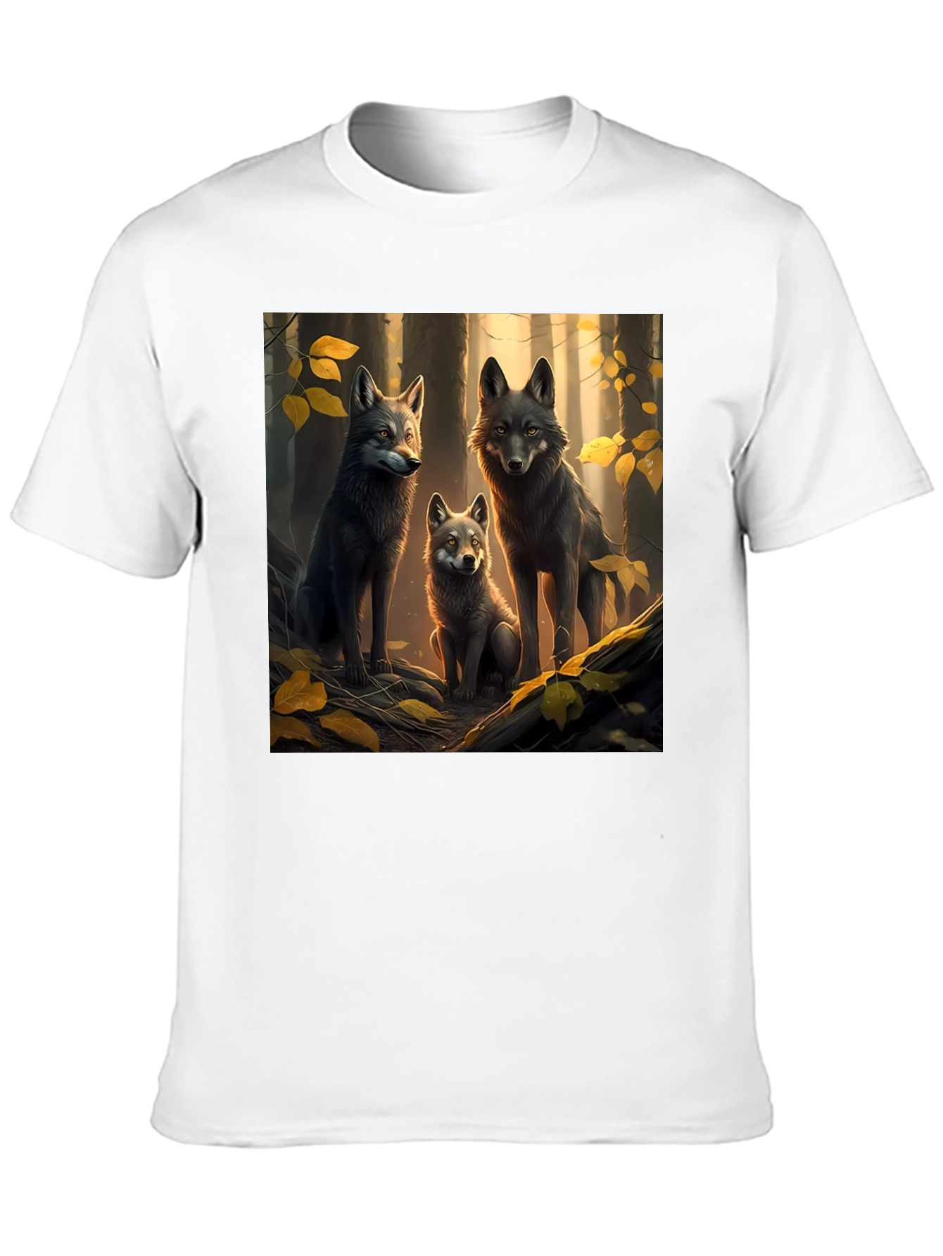Wolf Pack Forest Graphic Tee